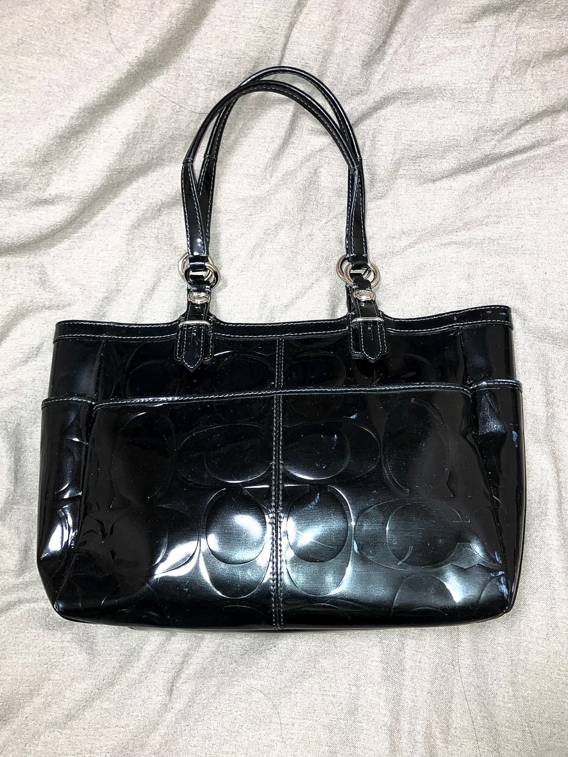 코치 시그니처 토트백 enamel emboss 상품이미지4