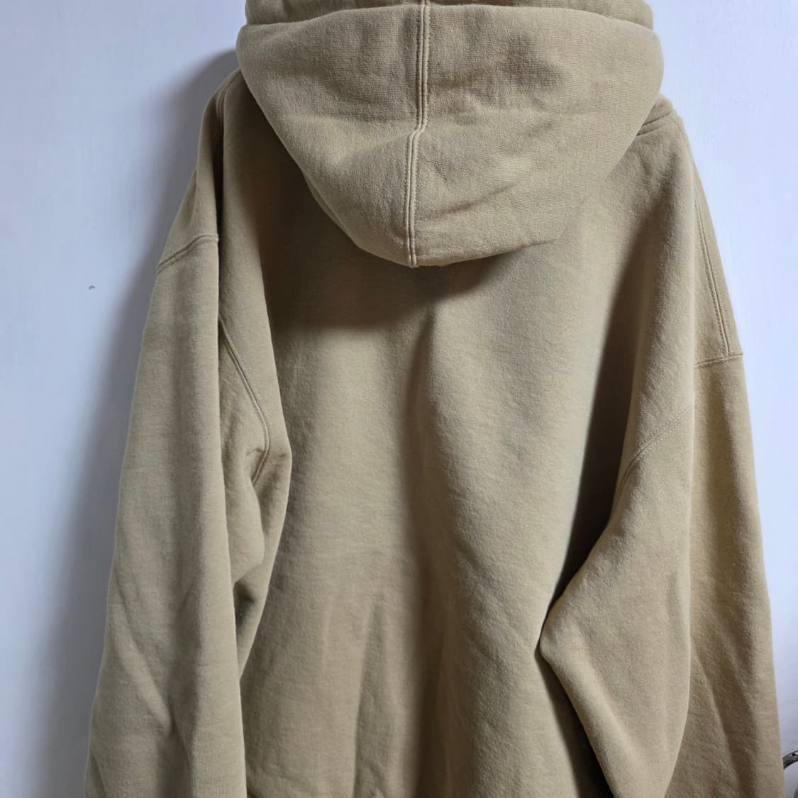 슈프림 스몰 박스 집업 후드 스웨트셔츠 다크 탄 - 24FW L사이즈 상품이미지6