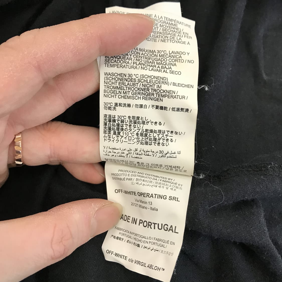 오프화이트 디아그 마리아나 후드 [XL] 상품이미지6