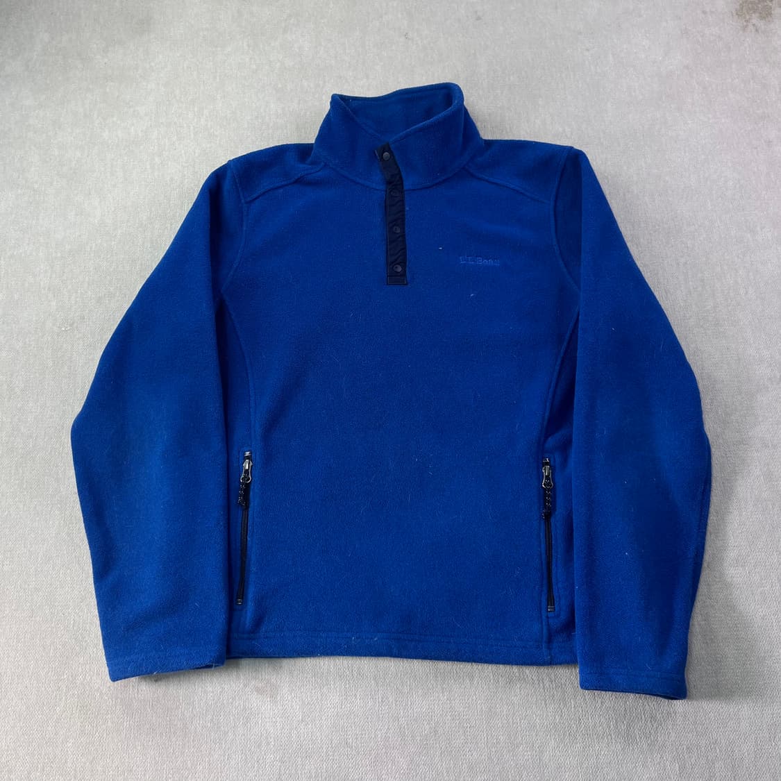 100 엘엘빈 반집업 플리스 맨투맨 상품이미지1