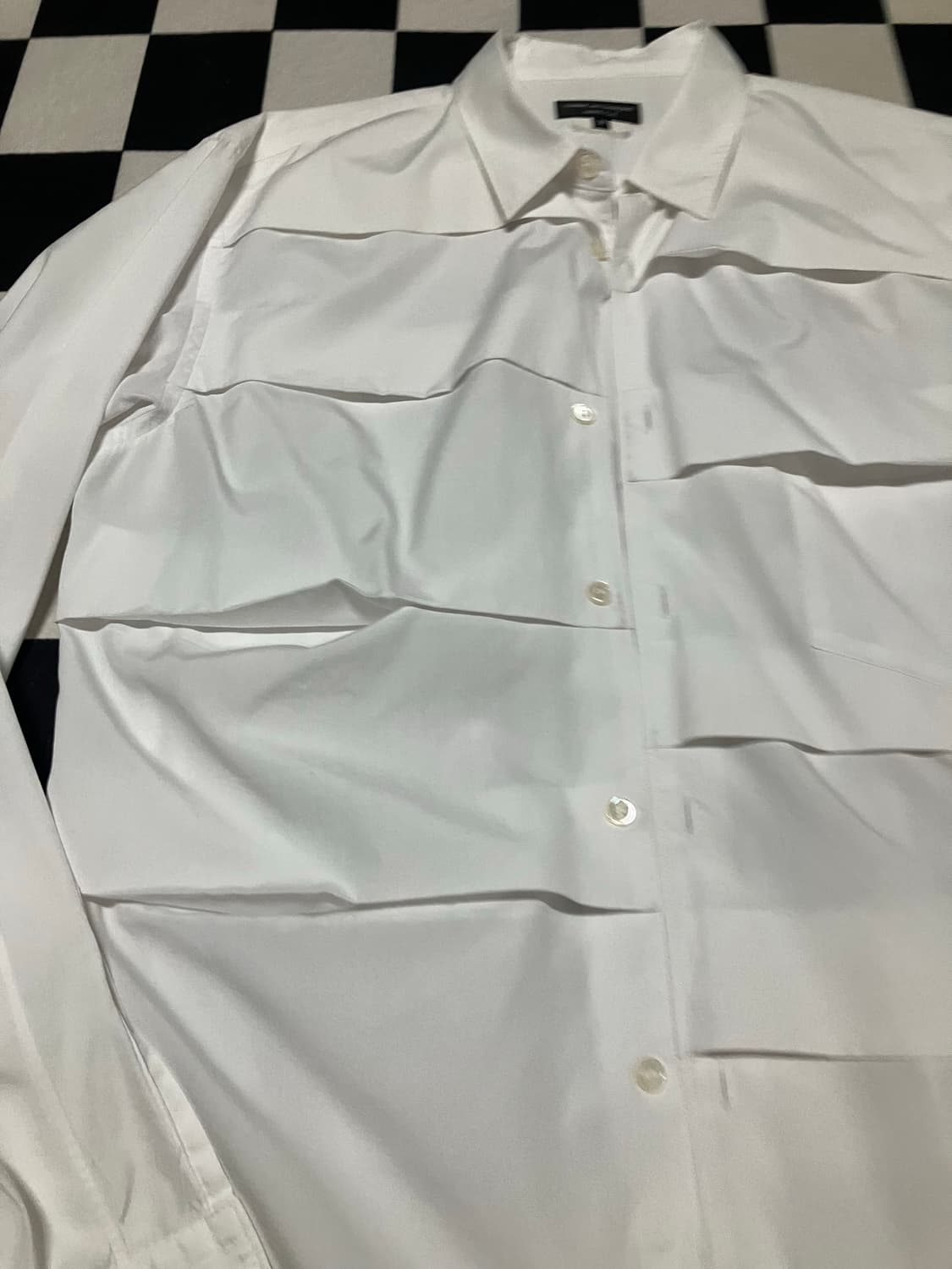 Comme des garcons homme plus 프론트 폴딩 셔츠 상품이미지2