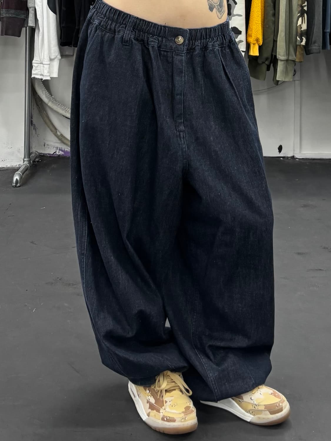 VTG 데님 벌룬팬츠 상품이미지1