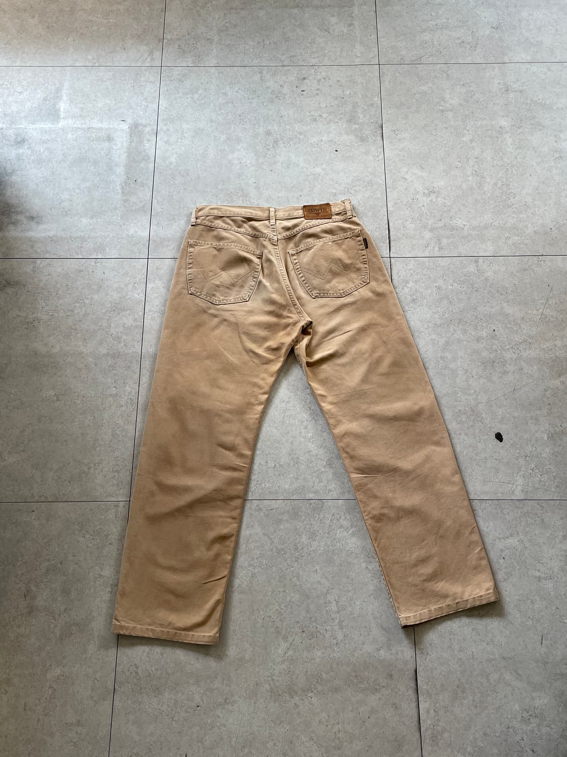 (EDWIN) 에드윈 베이지 팬츠바지 (33) 상품이미지1