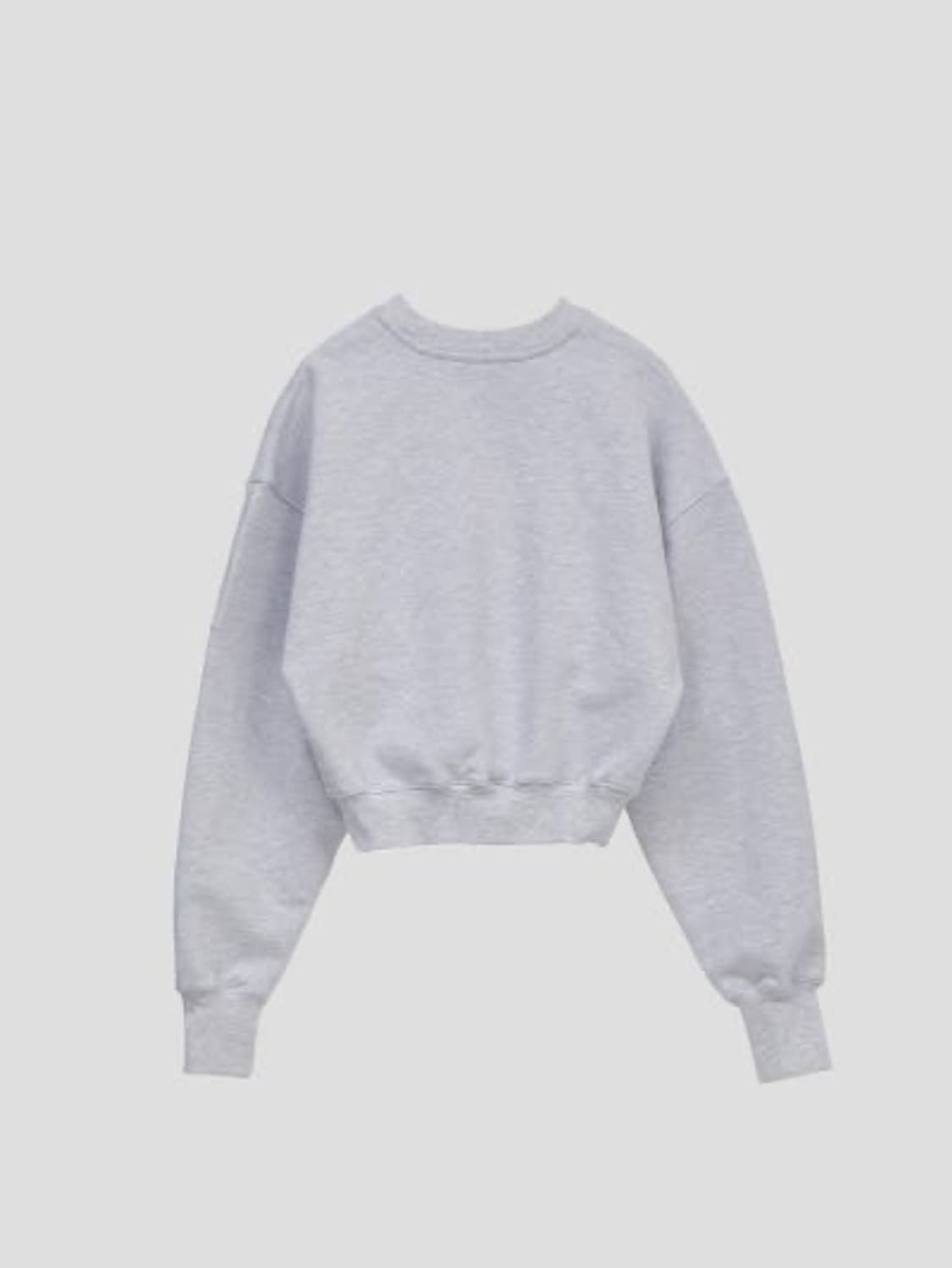 렉토 맨투맨 멜란지그레이 상품이미지3