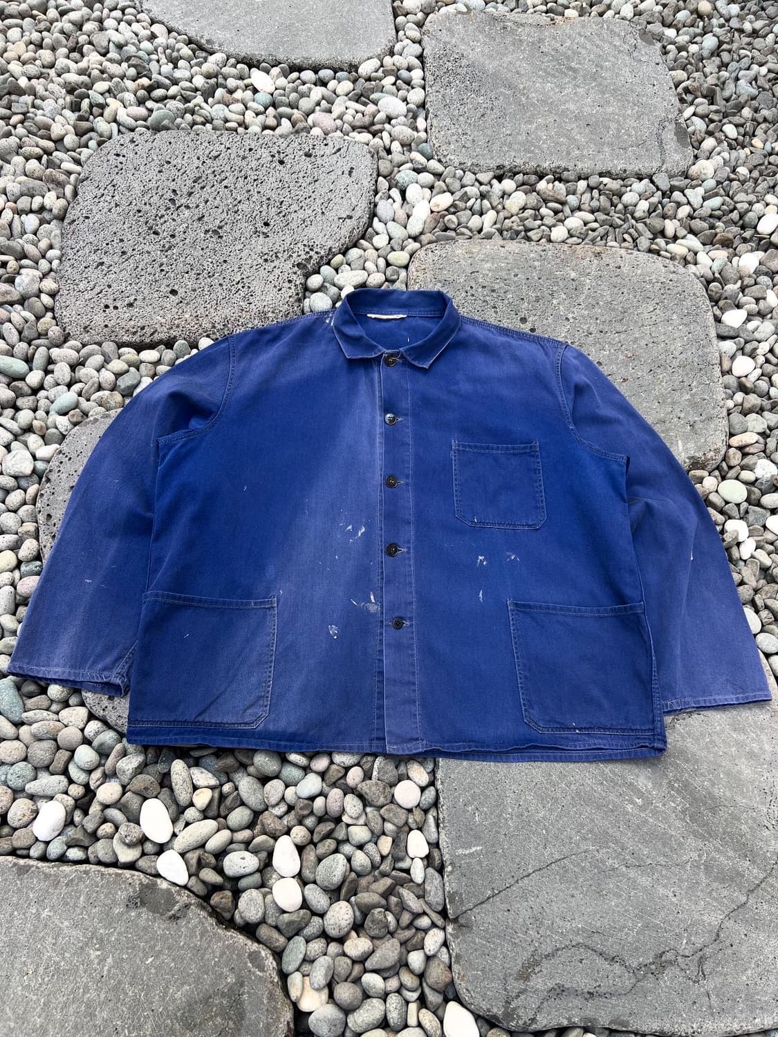 SUN FADED WASHING OLD VINTAGE 빈티지프렌치워크자켓 상품이미지1