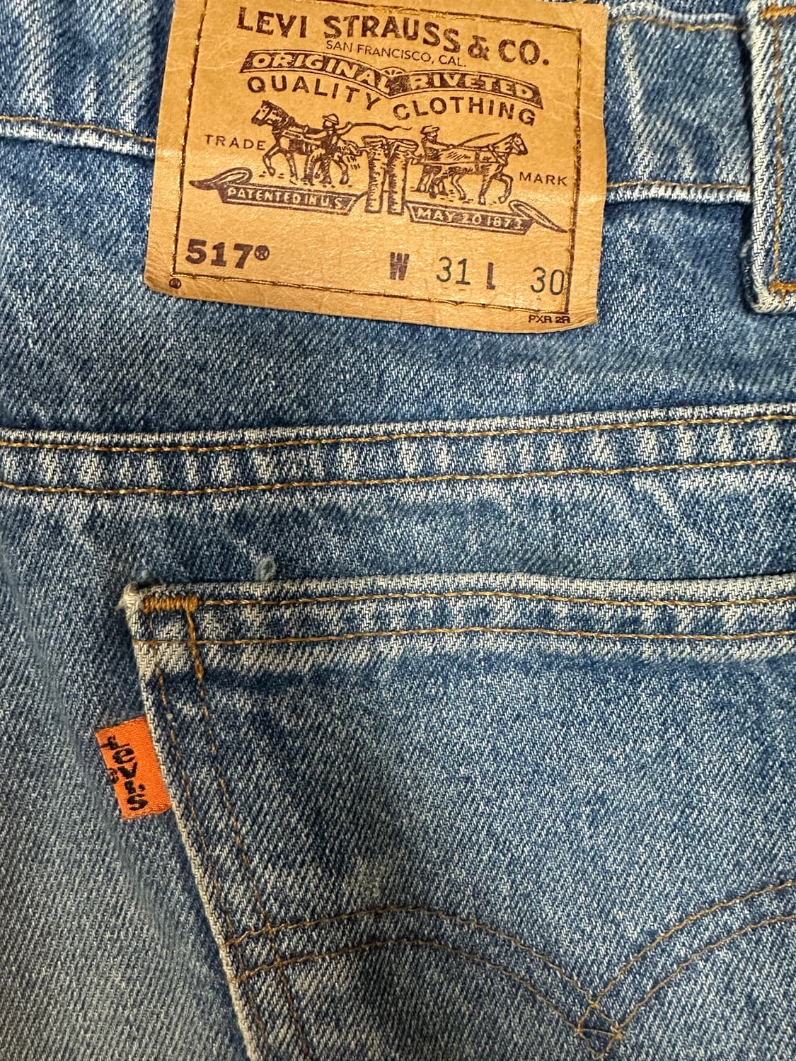 리바이스 517 오렌지탭 USA (1997) 상품이미지3