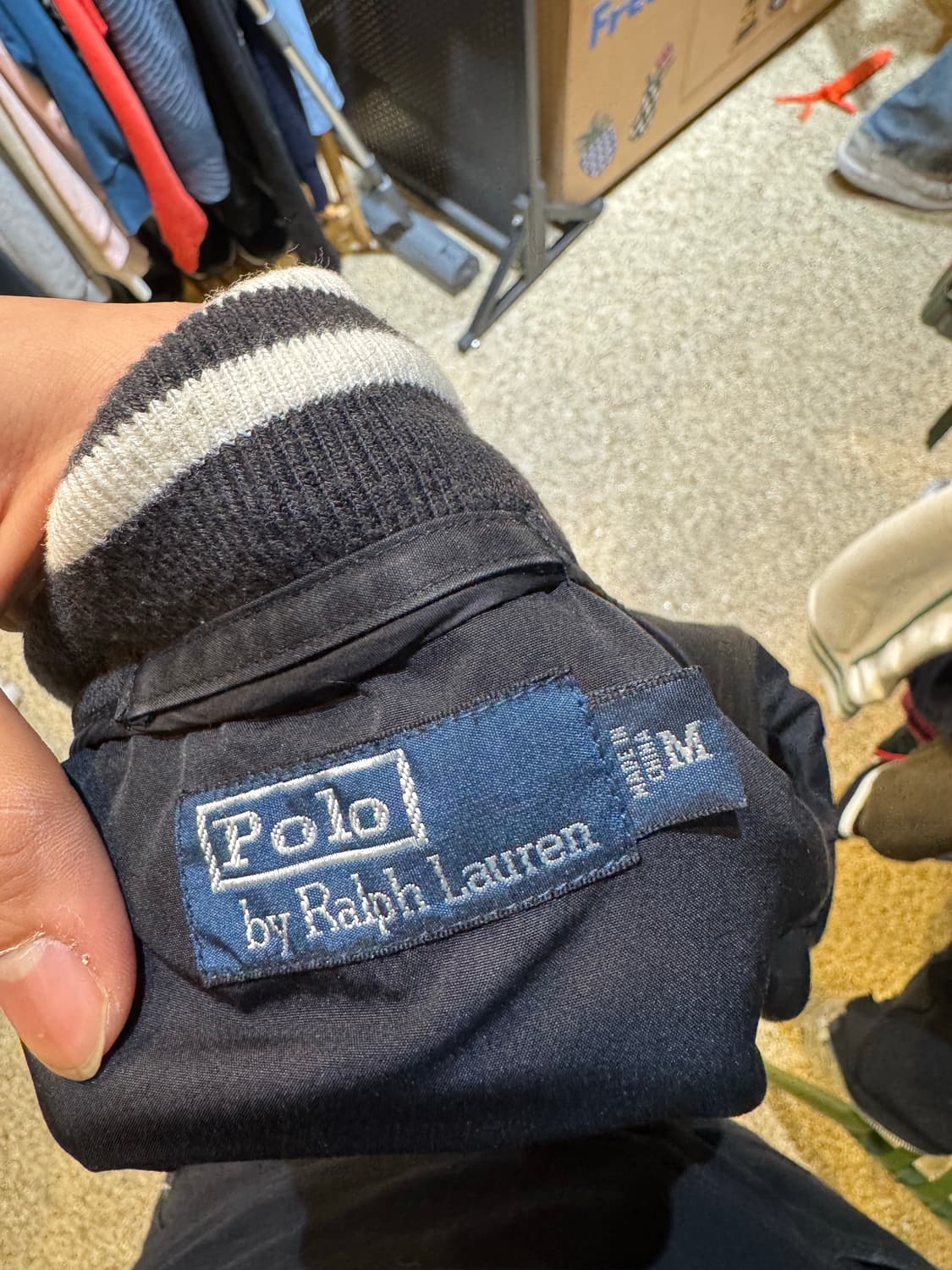 폴로 랄프로렌 블랙  바람막이자켓 상품이미지6