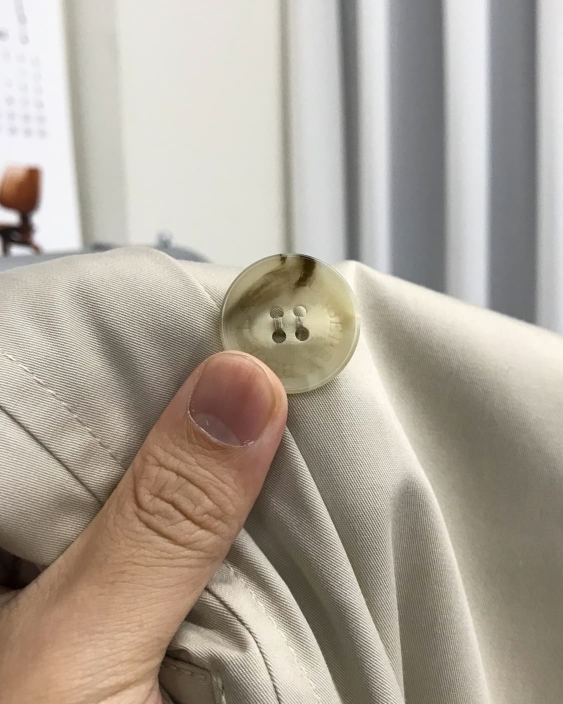 버버리 블루라벨 더블 트렌치 코트 상품이미지3