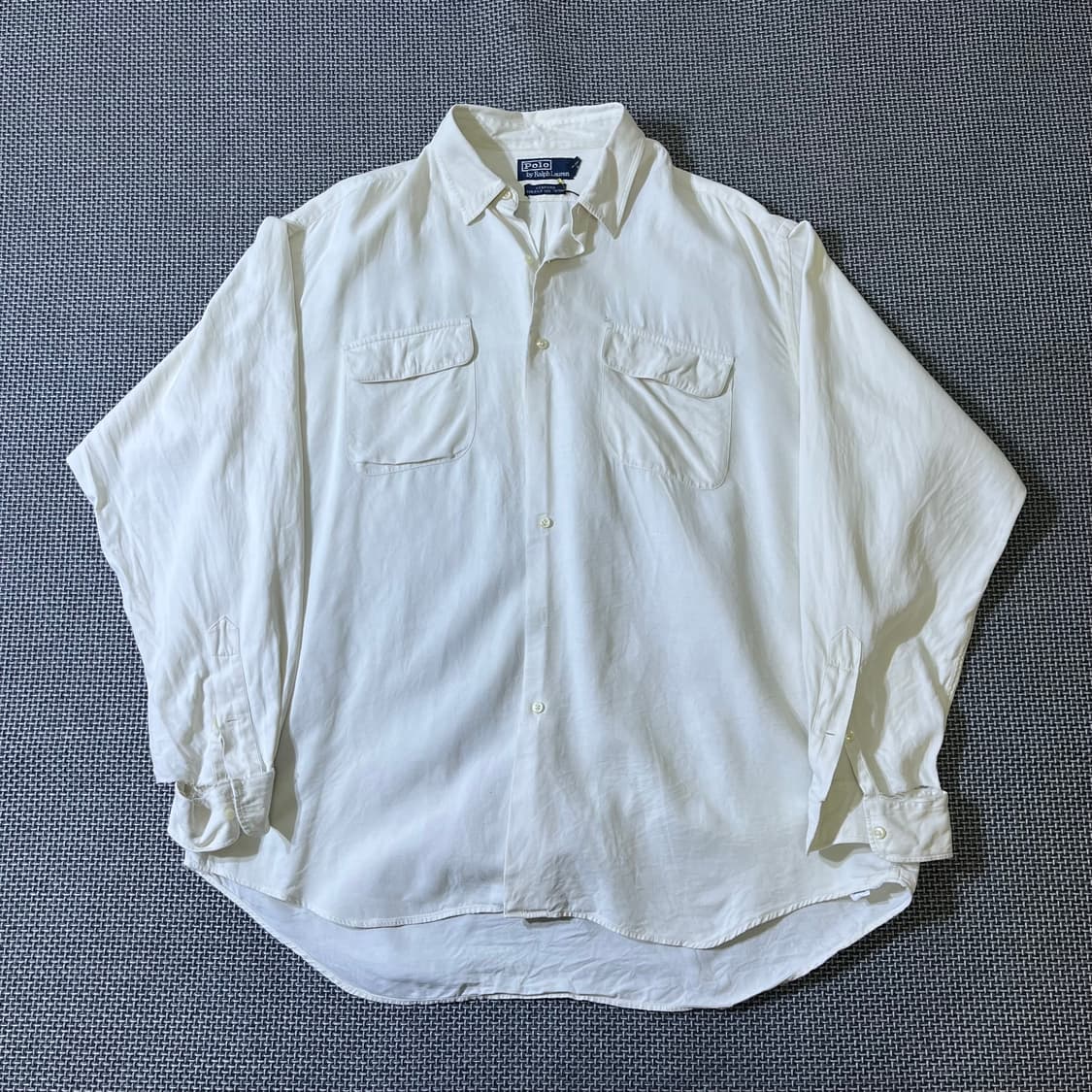 폴로 랄프로렌 실크 화이트셔츠(kold_8406) 상품이미지1