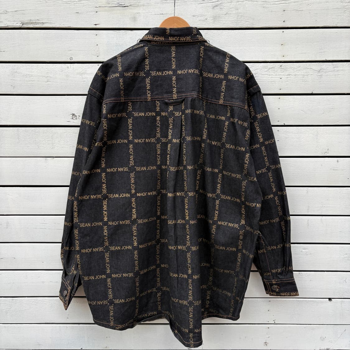 Sean John 션존 데님 셔츠 상품이미지2