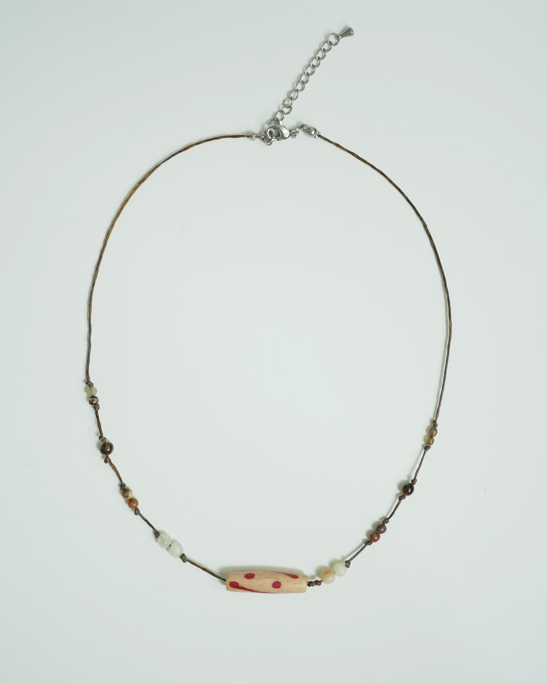 wooden grape necklace 우든 그레이프 목걸이 상품이미지6