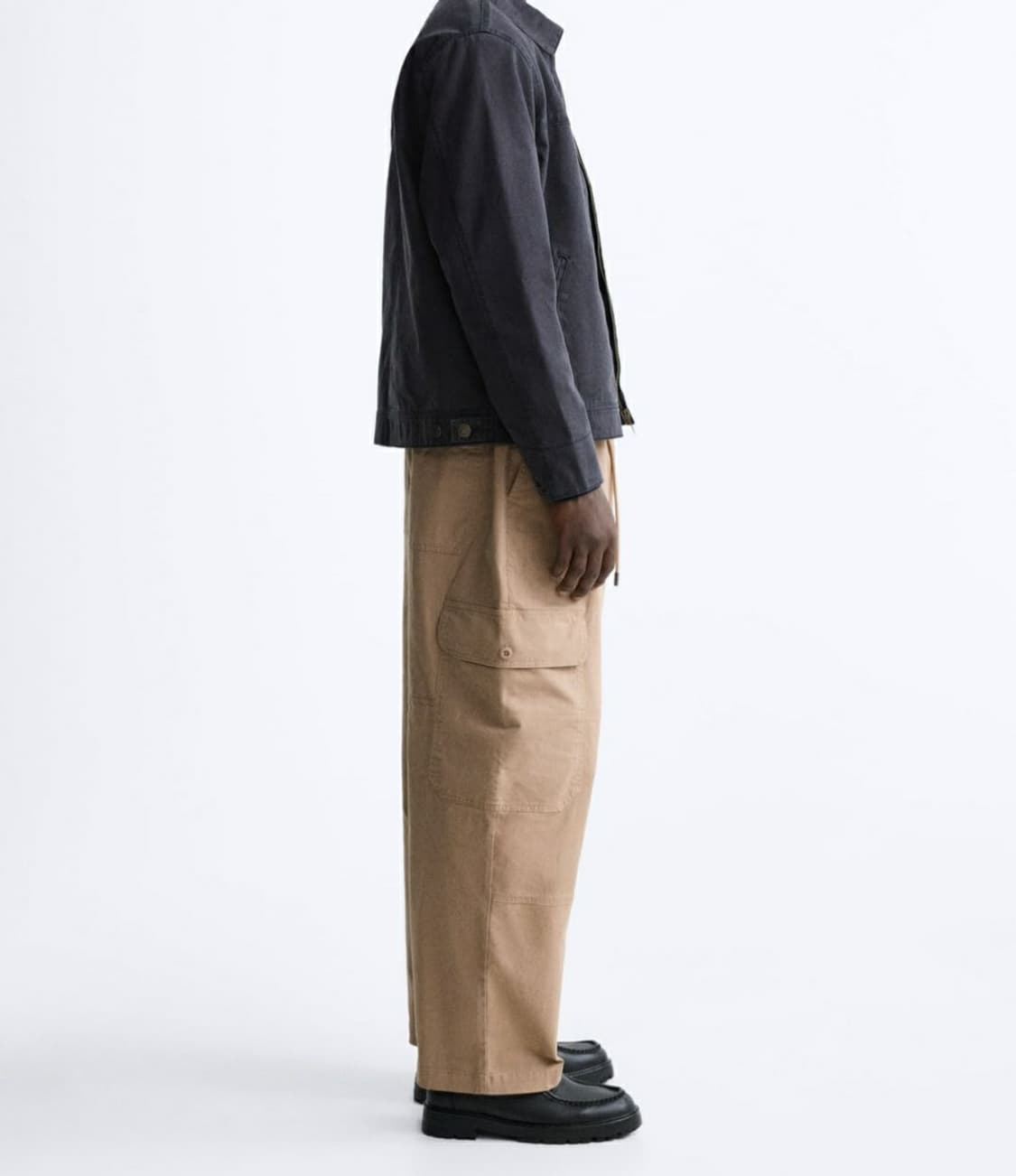 자라 와이드 카고 팬츠 상품이미지5