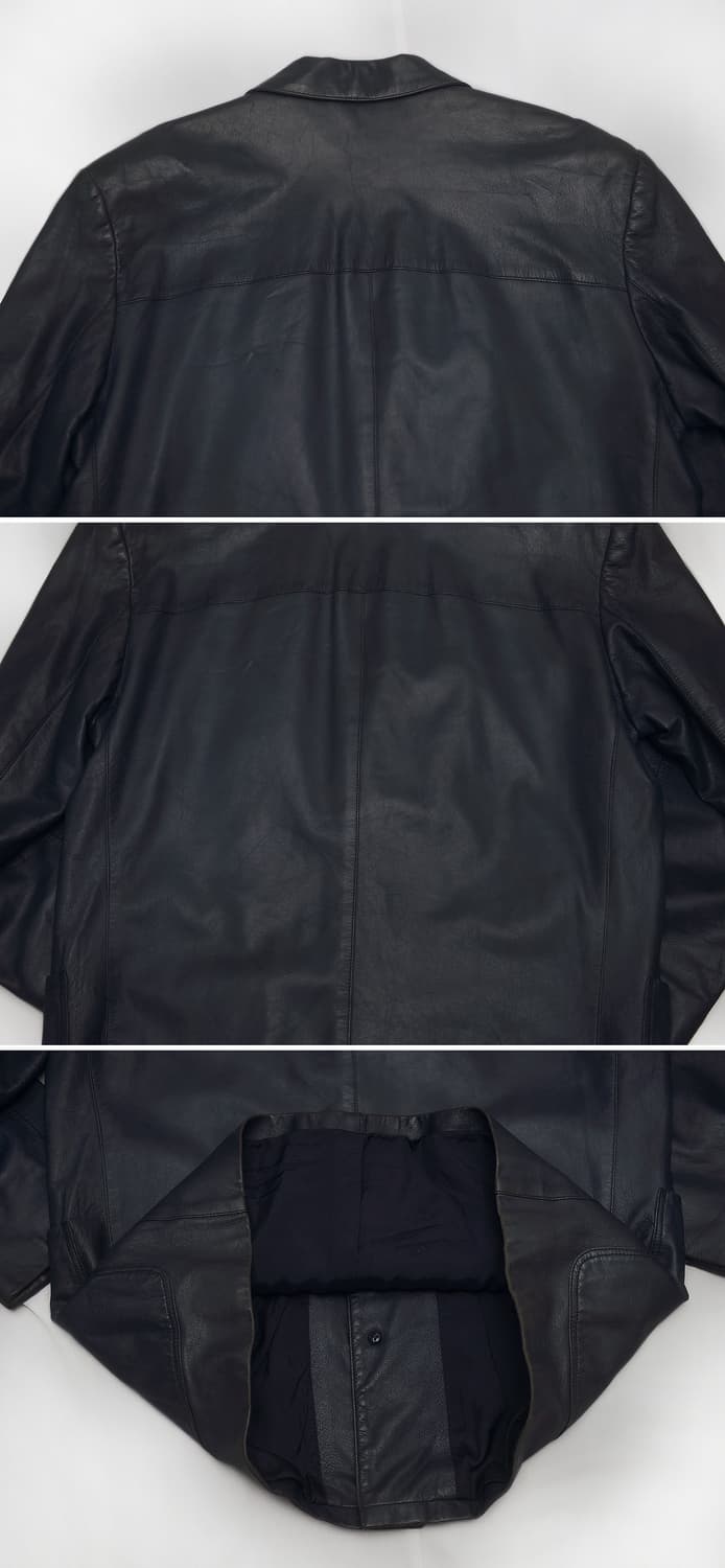 발리 (BALLY) 올드클래식 테일러 가죽 코트자켓 (40 / 100+) 상품이미지5