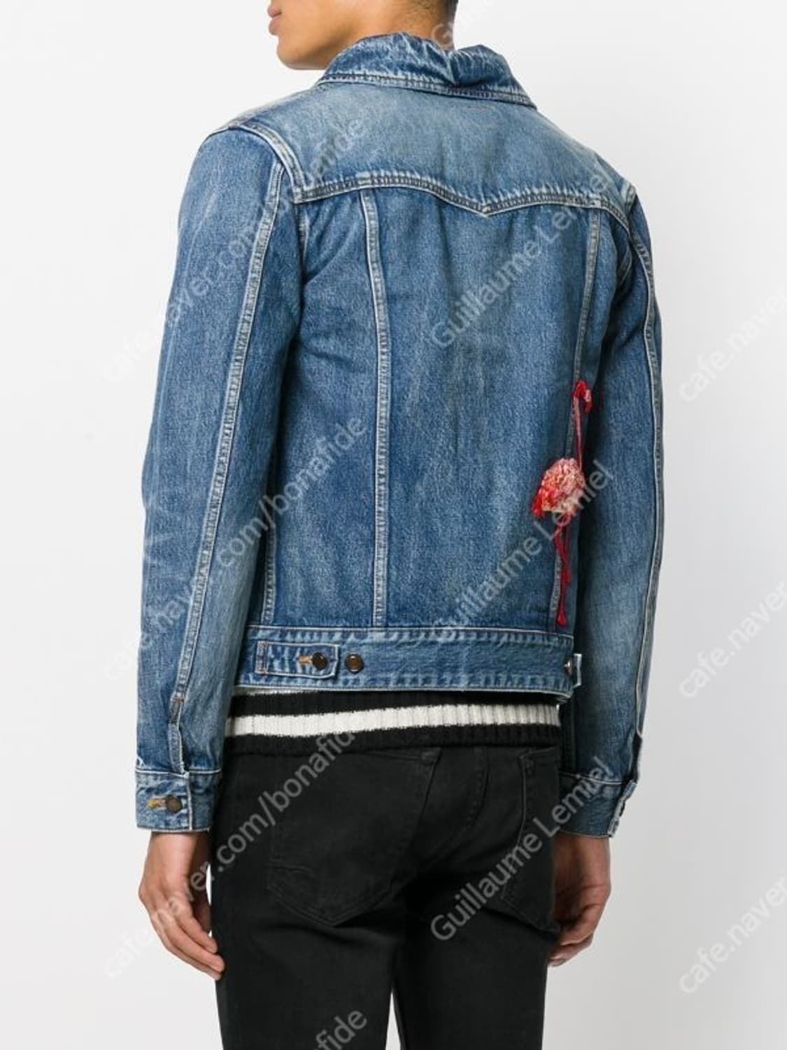 생로랑 플라밍고 데님자켓 상품이미지3