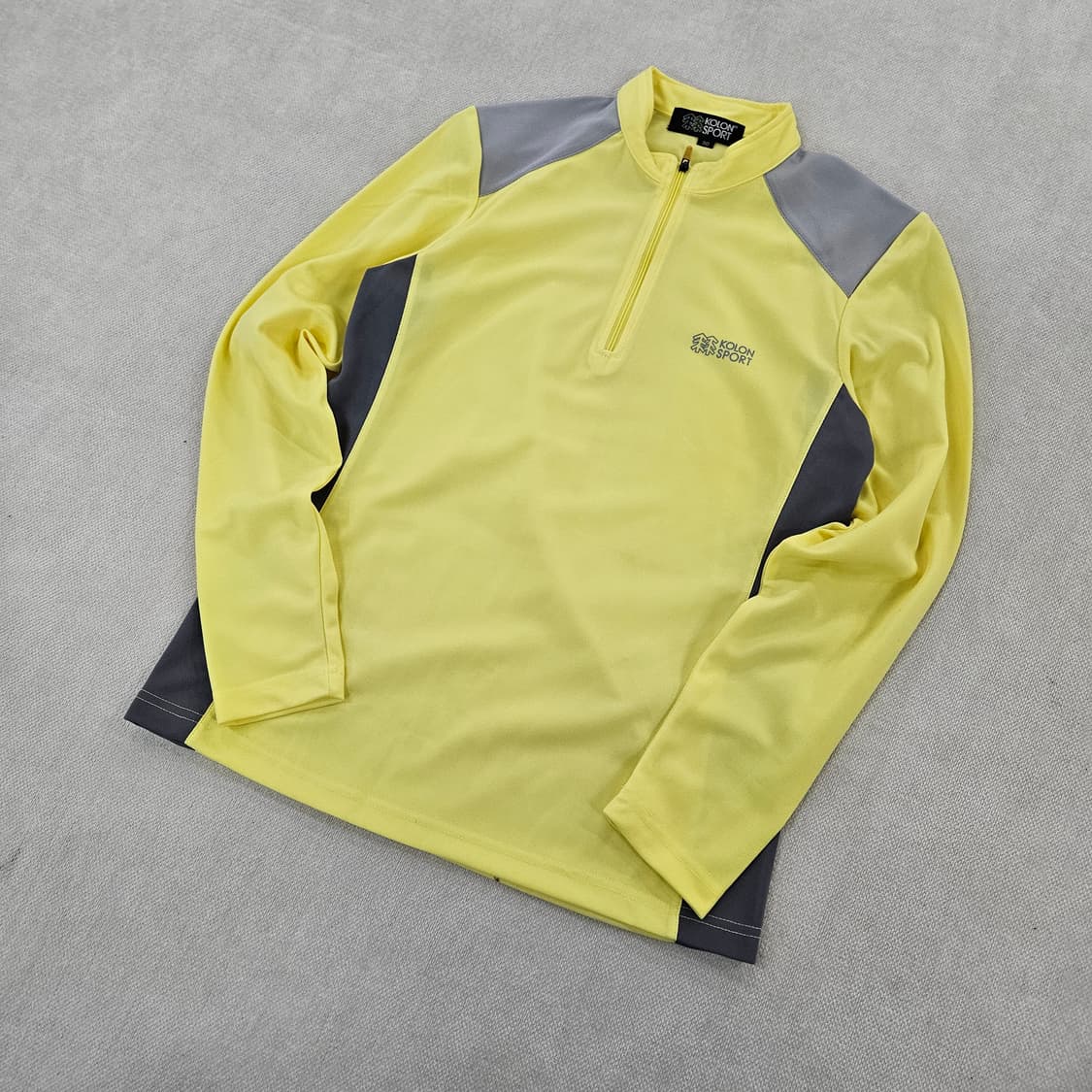 [90(M)] 코오롱스포츠 여성 반집업 등산복 티셔츠 0114YH1 상품이미지1