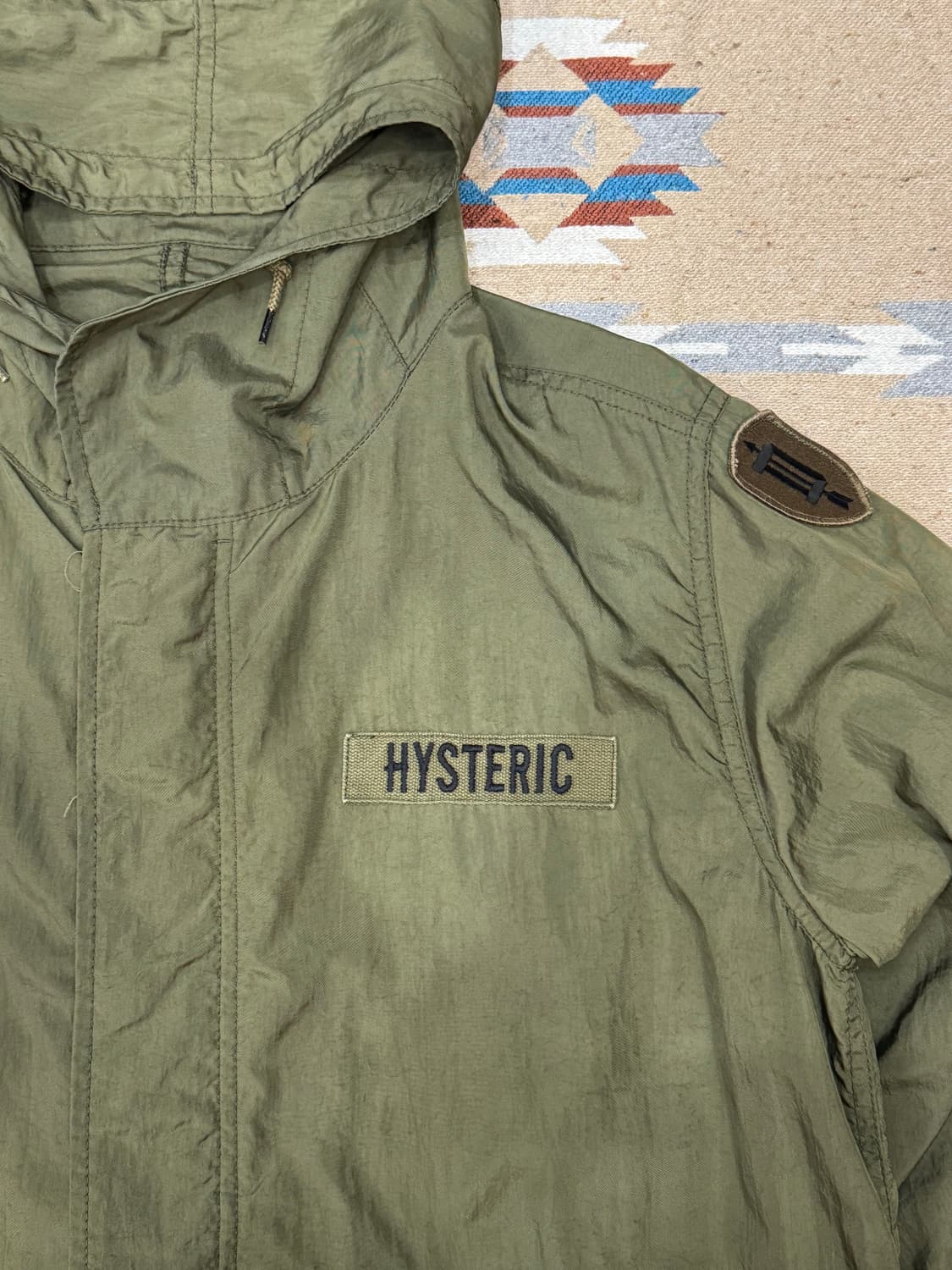 [S][95] 히스테릭글래머 밀리터리 나일론 파카 상품이미지4