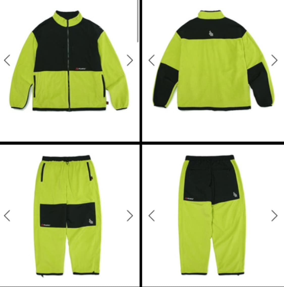 Fetch 패치선데이 폴라텍 쉐도우 상하의 세트 상품이미지1