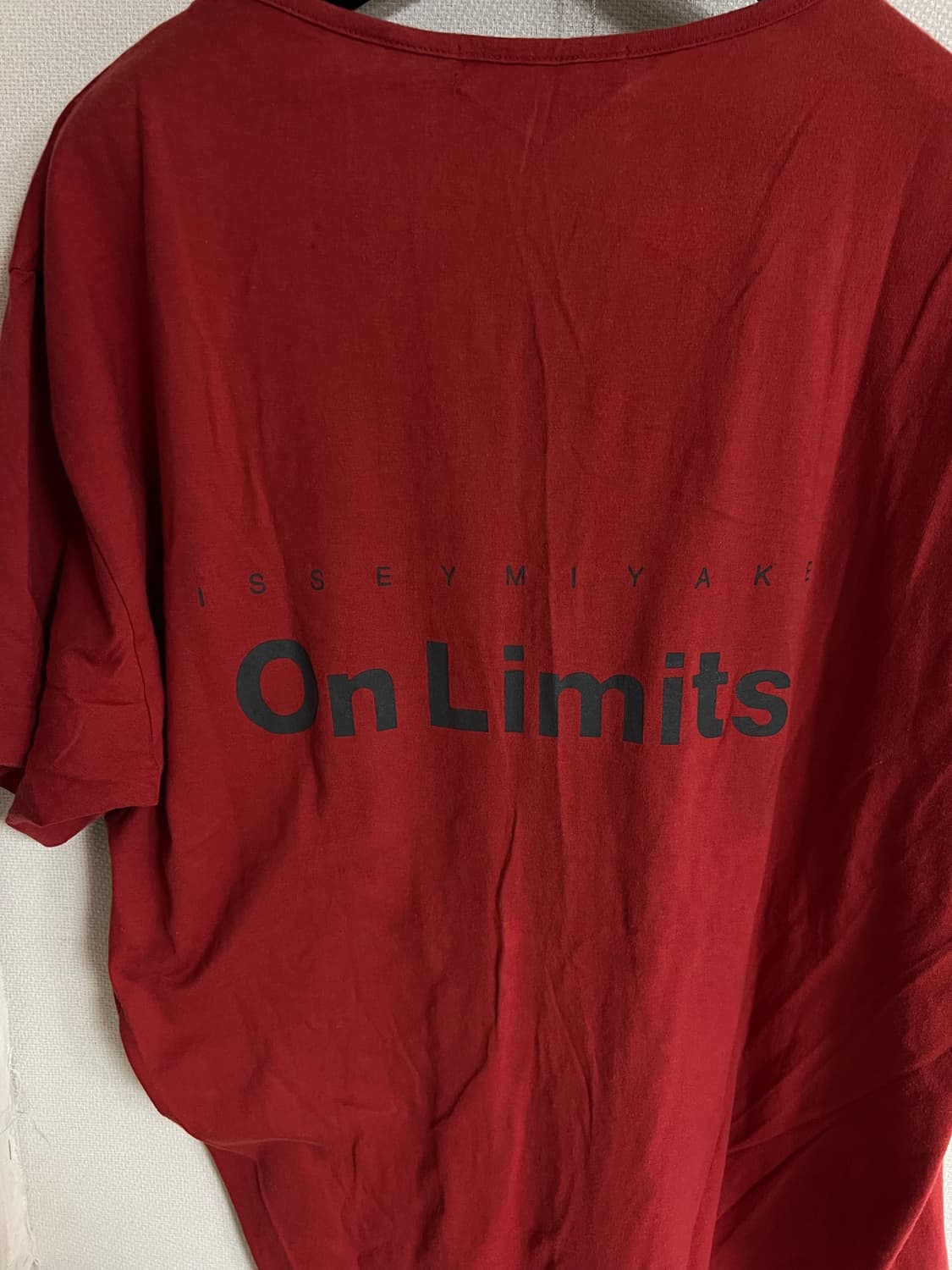 80s 이세이미야케 빈티지 비대칭 티셔츠 free 상품이미지2