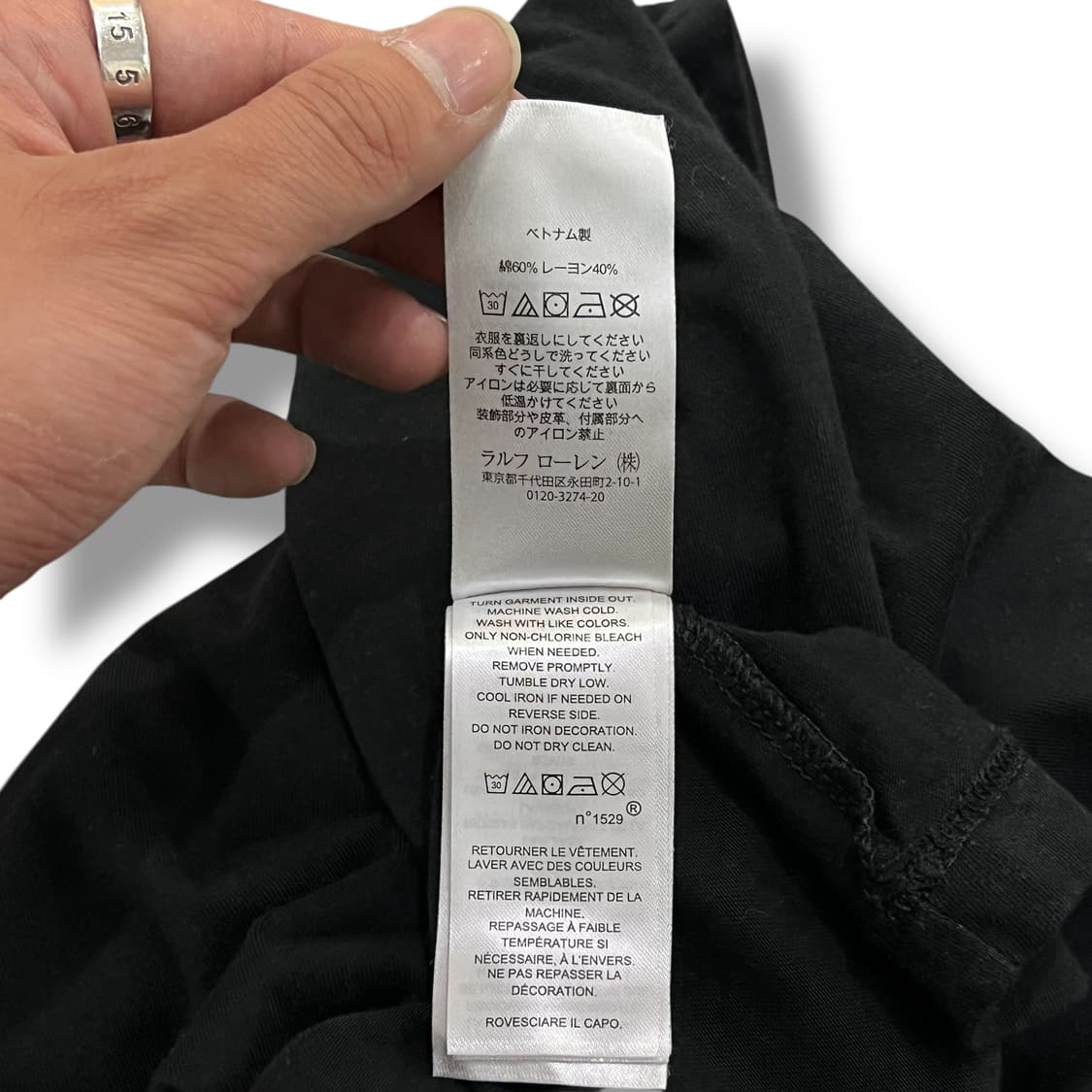 로렌 랄프로렌 큐빅로고 반팔티 y12089 상품이미지8