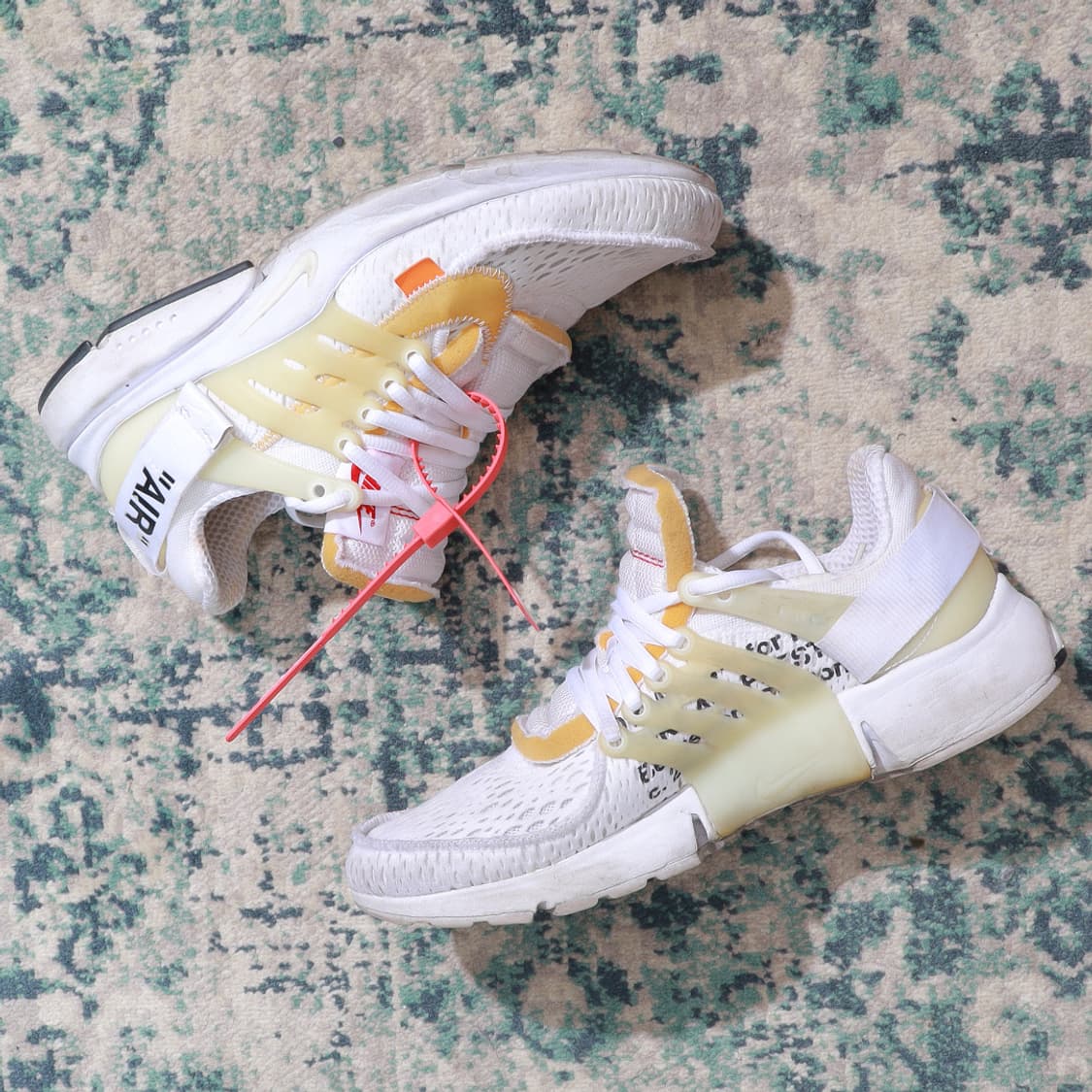 NIKE 나이키 오프화이트 에어 포스 1 로우 더 텐 260 나코탭 상품이미지4