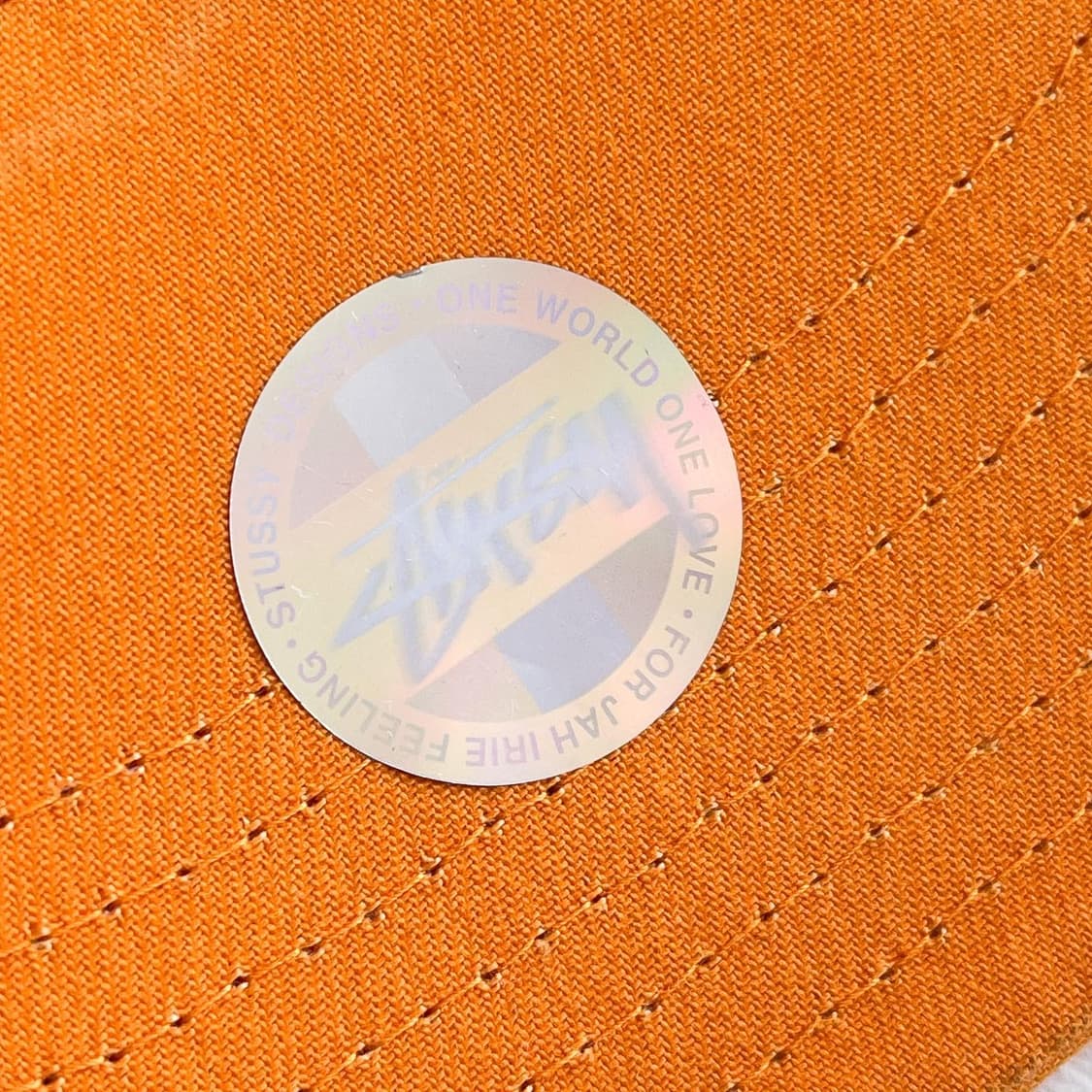 스투시 트룹스 오렌지 6패널 캡 상품이미지7