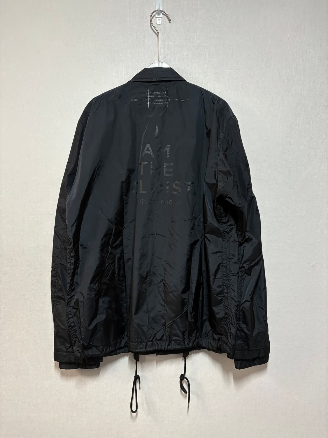 [48] 18AW 솔로이스트 코치 자켓 상품이미지2