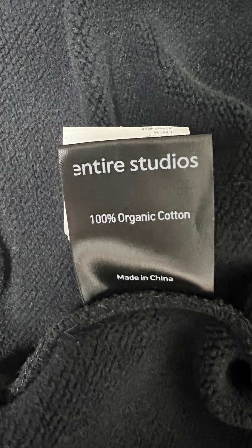 entire studios full zip washed black M 상품이미지6
