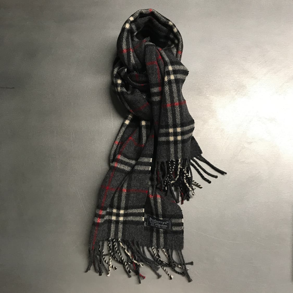 버버리 정품 램스울 머플러 다크그레이 상품이미지1