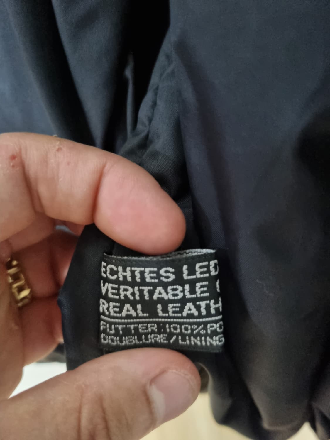 [XL] 산마루 소가죽 리얼레더 라이더 자켓 가죽자켓 양 말 카우 105 상품이미지4