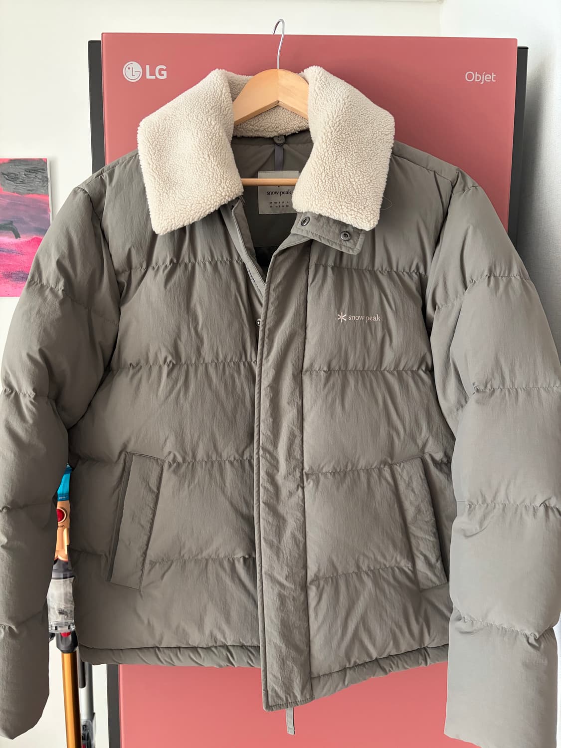 스노우피크 부클넥 패딩 카키 상품이미지3