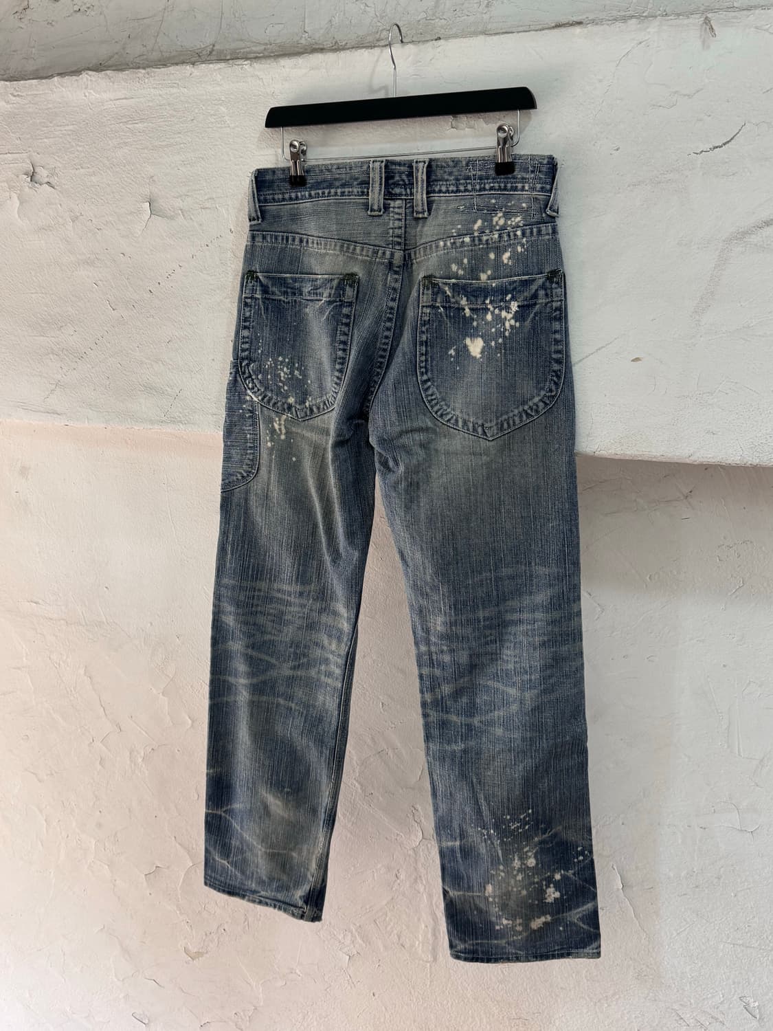 GL Heart by 빅존 페인팅 데님 카펜터팬츠 상품이미지3