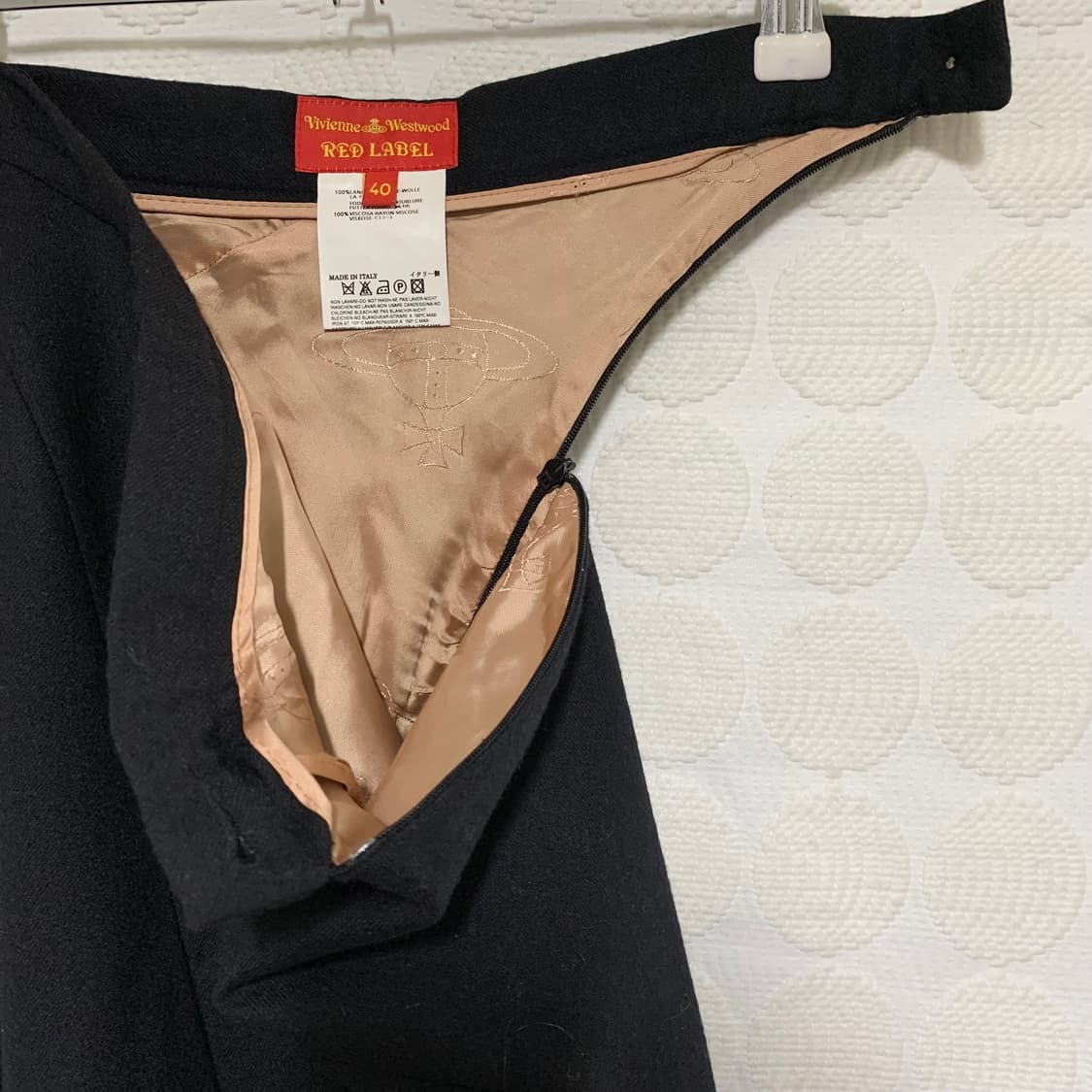 비비안 웨스트우드 울 블랙 셋업 상품이미지10