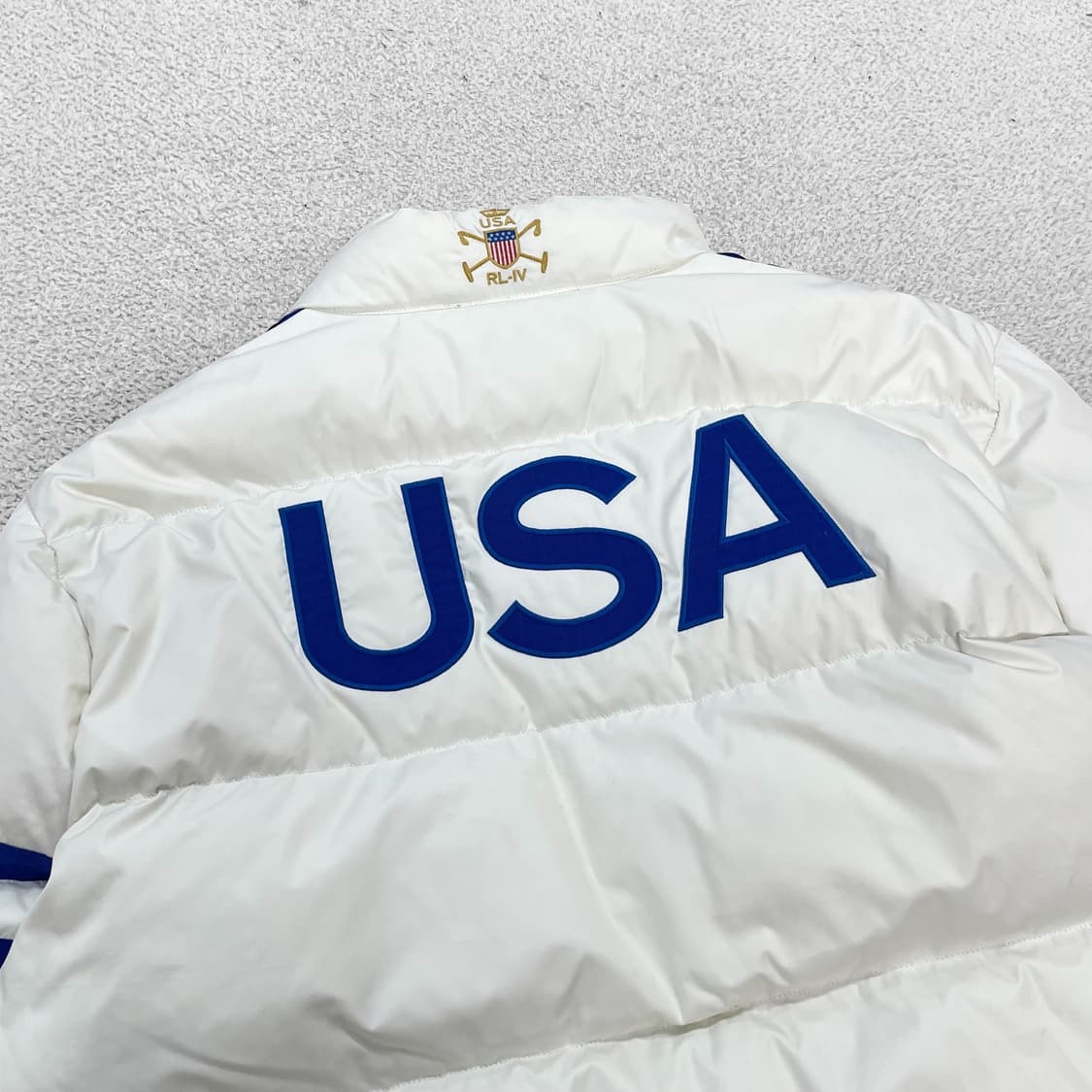 폴로 랄프로렌 스노우 챌린지 컵 USA 푸퍼 덕다운 패딩 화이트  상품이미지4