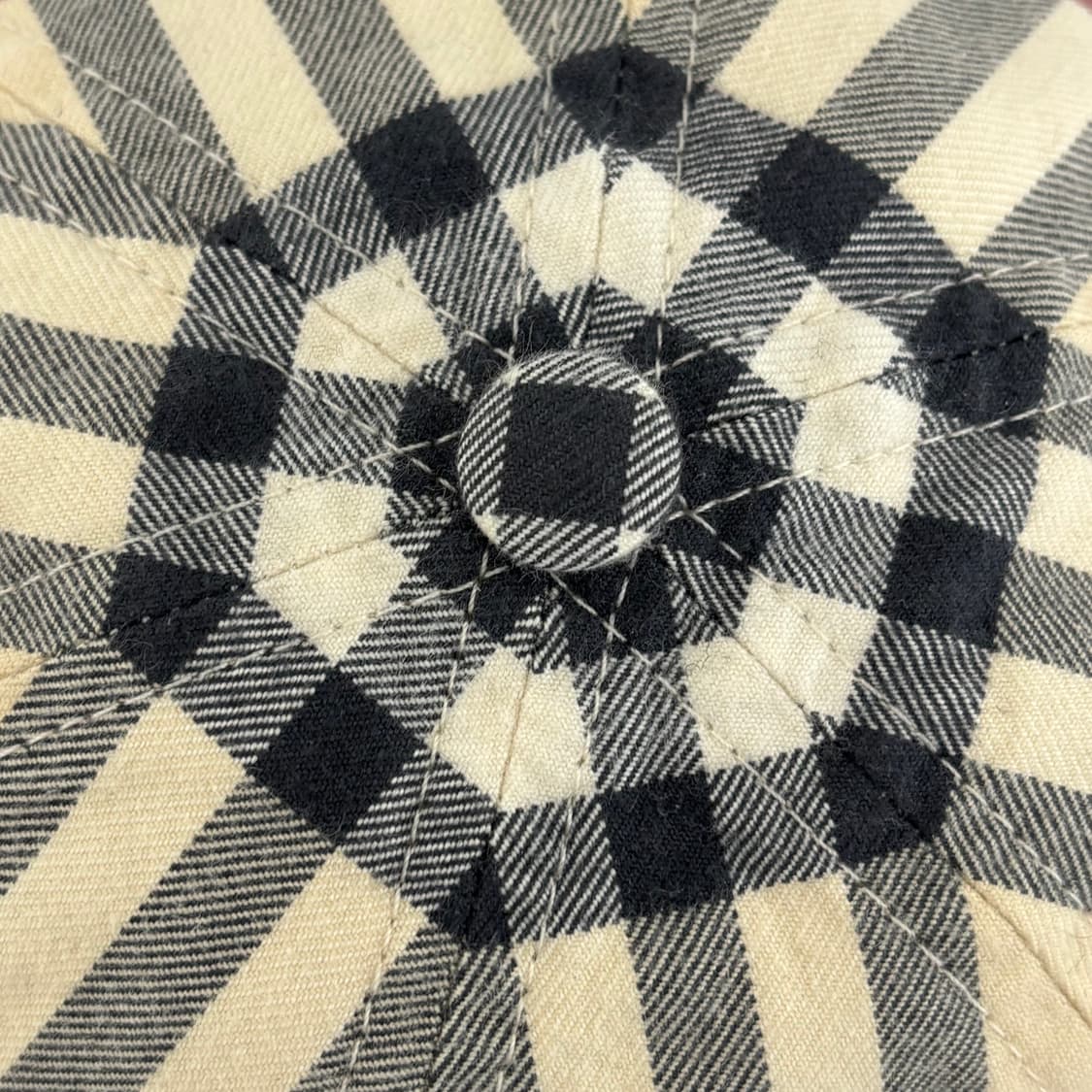 [OS]버버리 체크 볼캡 상품이미지2