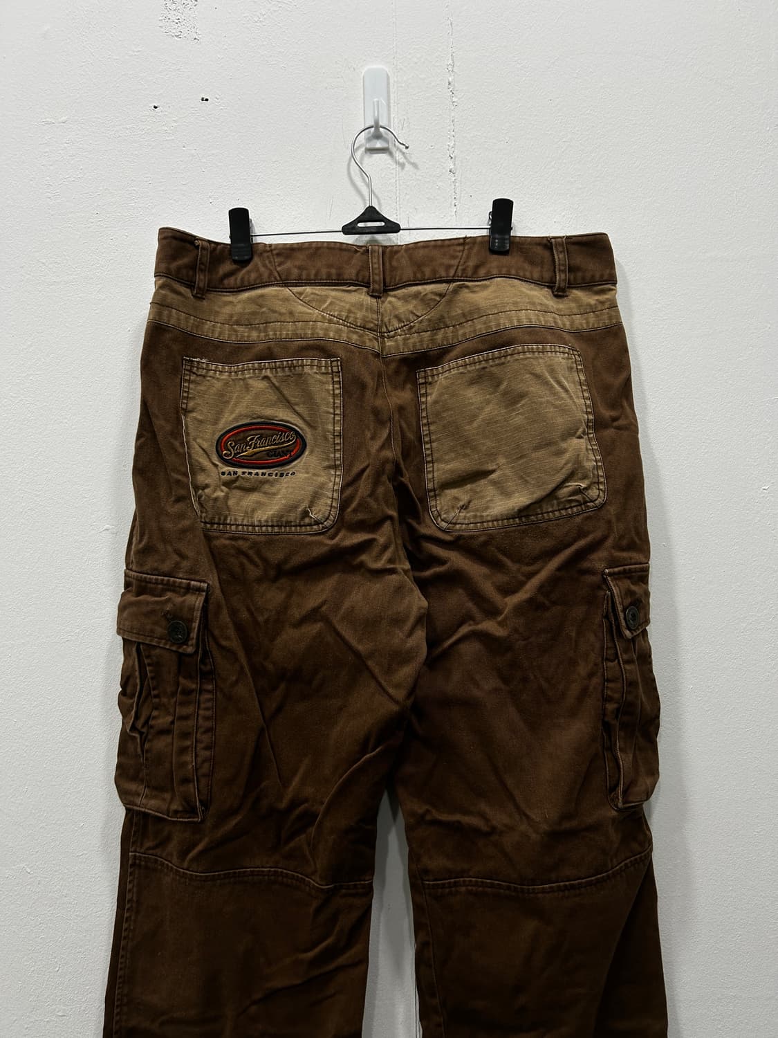 MLB 엠엘비 카고 팬츠 바지 남성 32~33인치 브라운 상품이미지4