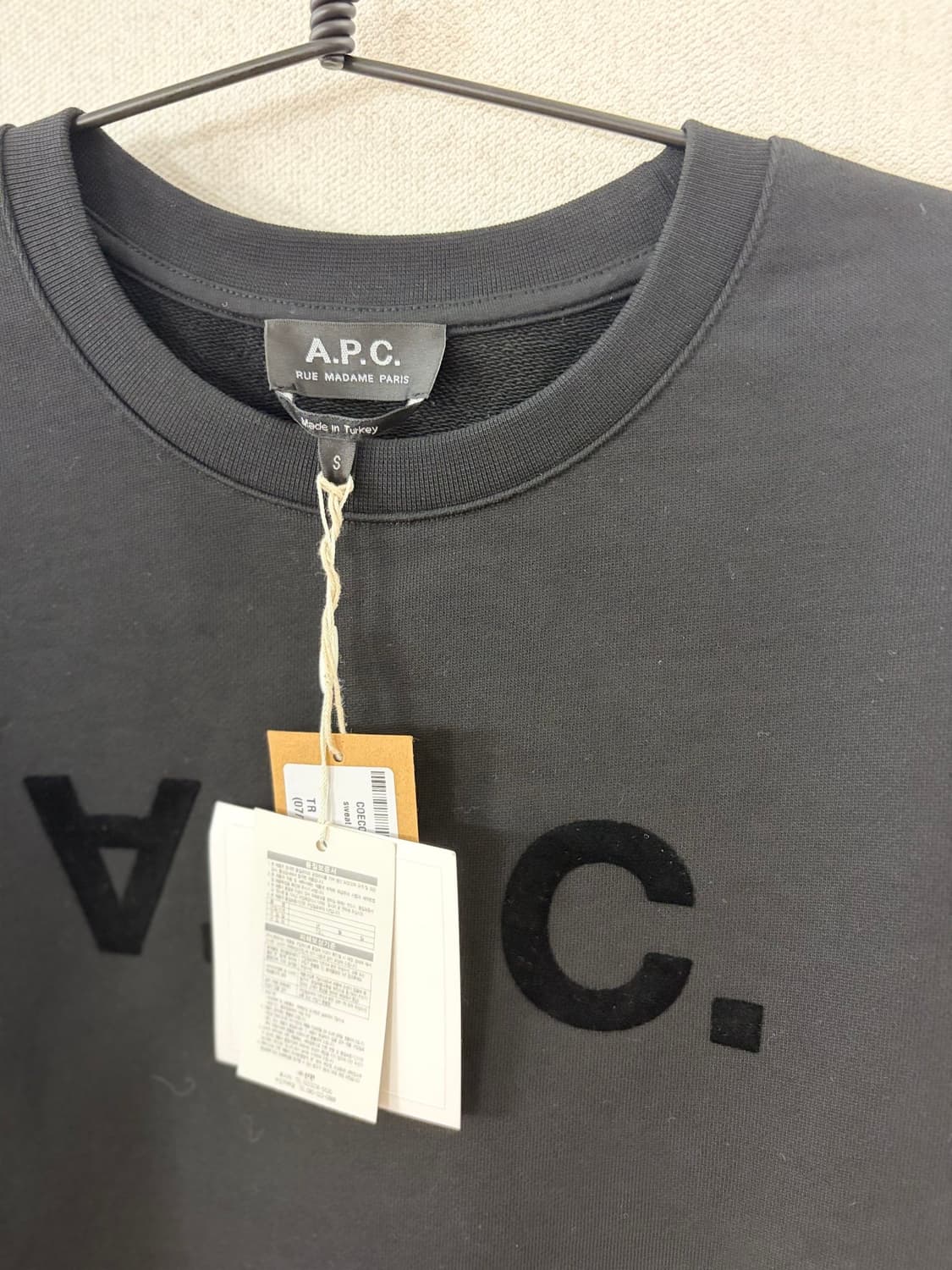 아페쎄 (A.P.C.) 맨투맨 S 상품이미지3