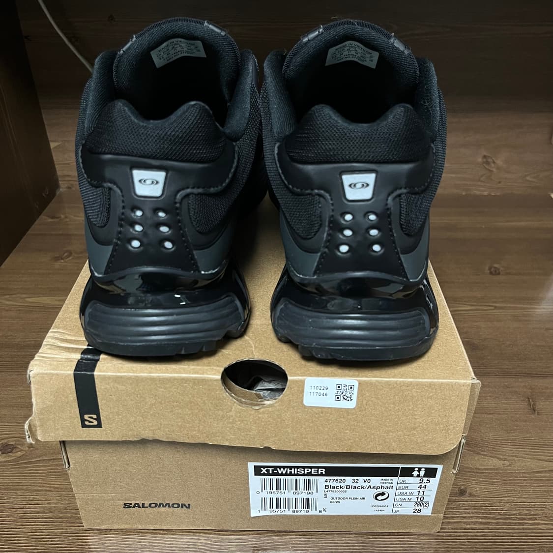 (280) 살로몬 XT-위스퍼 블랙 아스팔트 상품이미지5