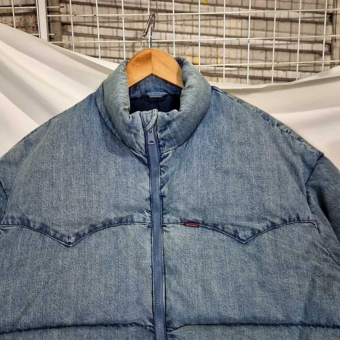 Levis 리바이스 웨스턴 데님 패딩 점퍼 상품이미지2