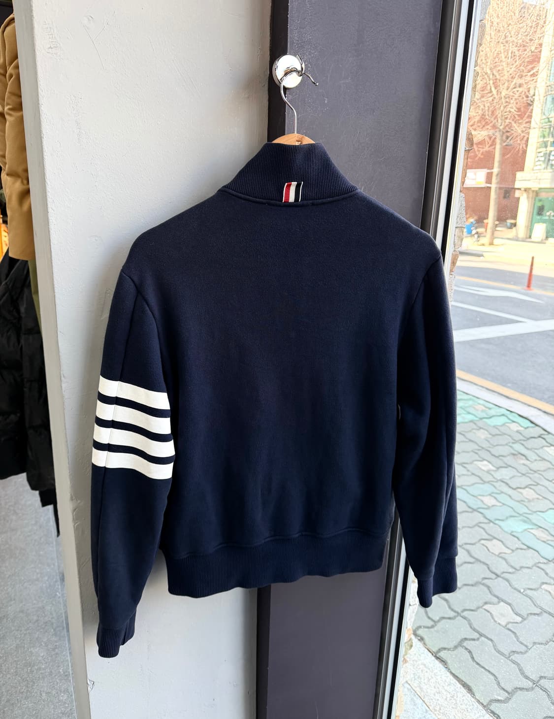 1/ 톰브라운 클래식 4-바 루프백 집업 자켓 상품이미지8