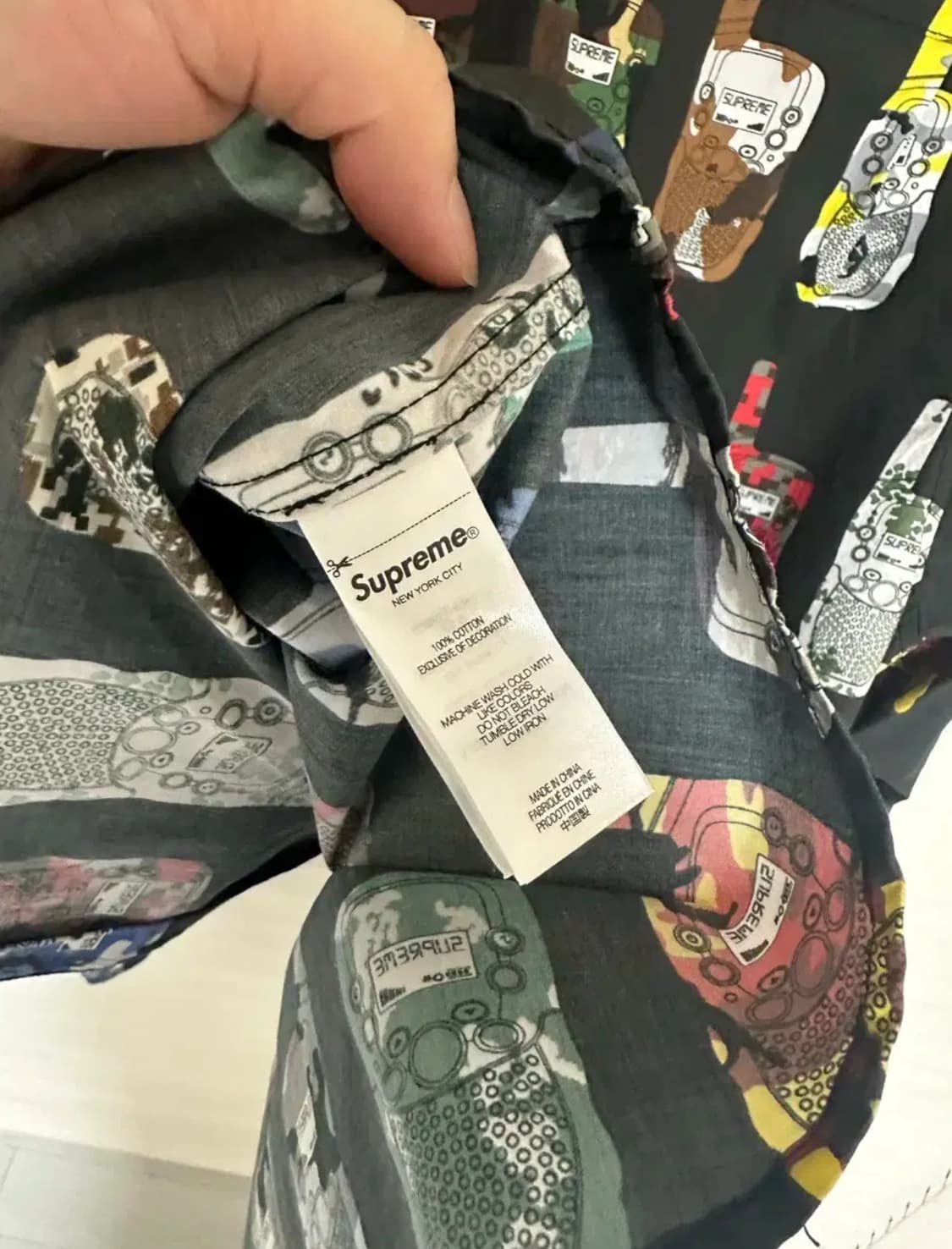 슈프림 워키토키 셔츠 L 상품이미지9