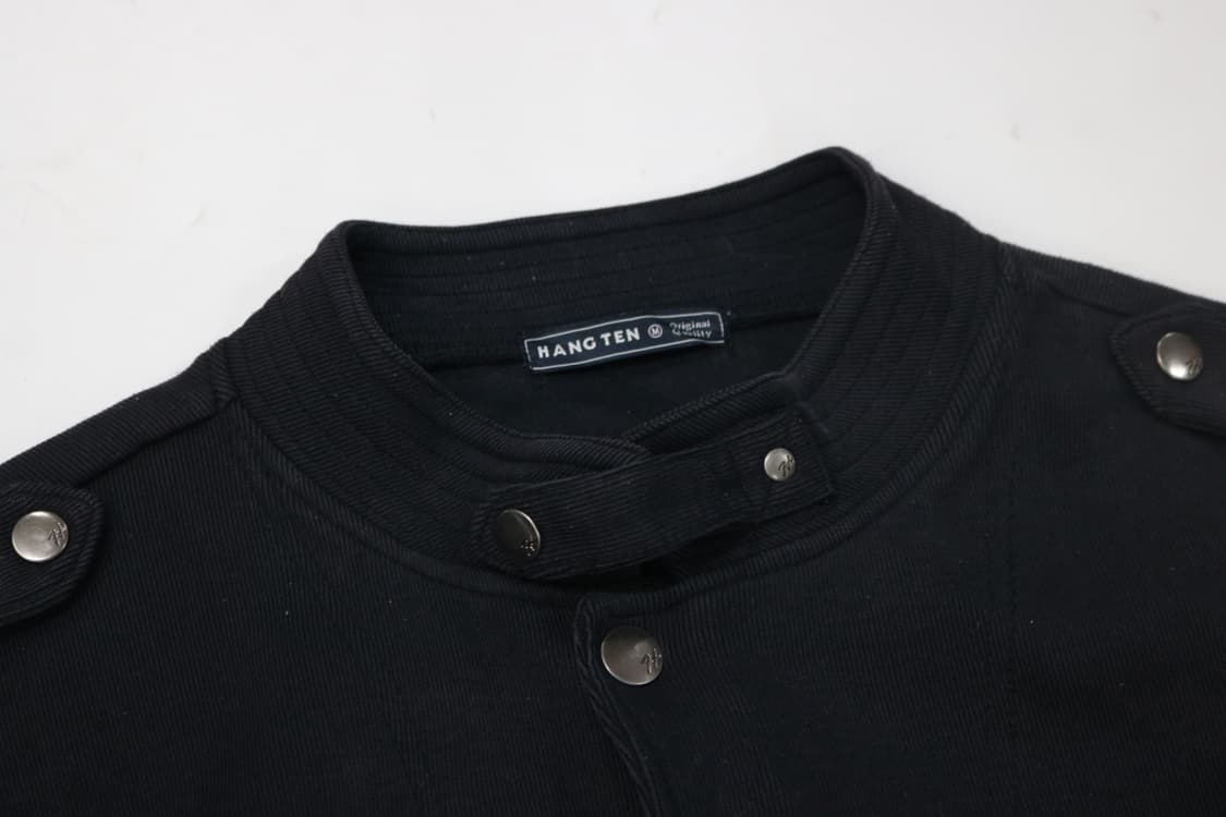 Hang Ten 행텐 빈티지 밀리터리 디테일 코튼 스냅 자켓 (M) 상품이미지3