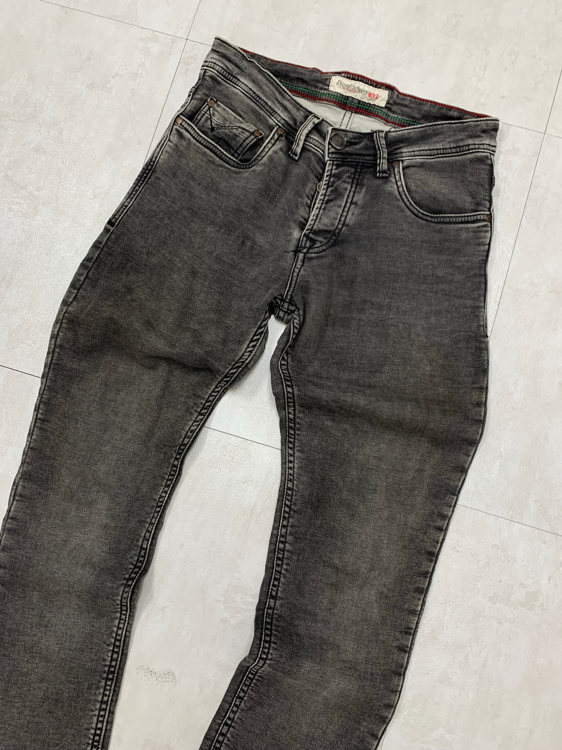 디젤 흑청 데님 팬츠 #526 상품이미지2