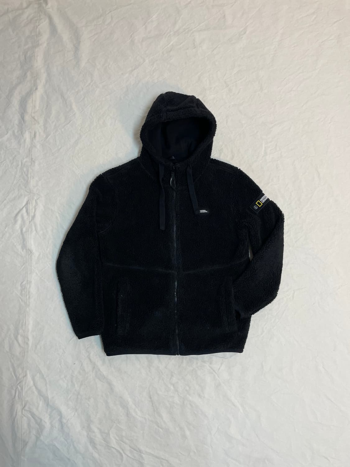 내셔널지오그래픽 플리스 후드 집업 상품이미지1