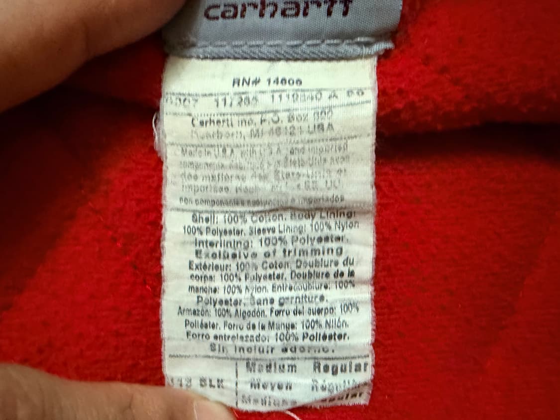 (M) 칼하트 j13 산타페 공군 상품이미지4