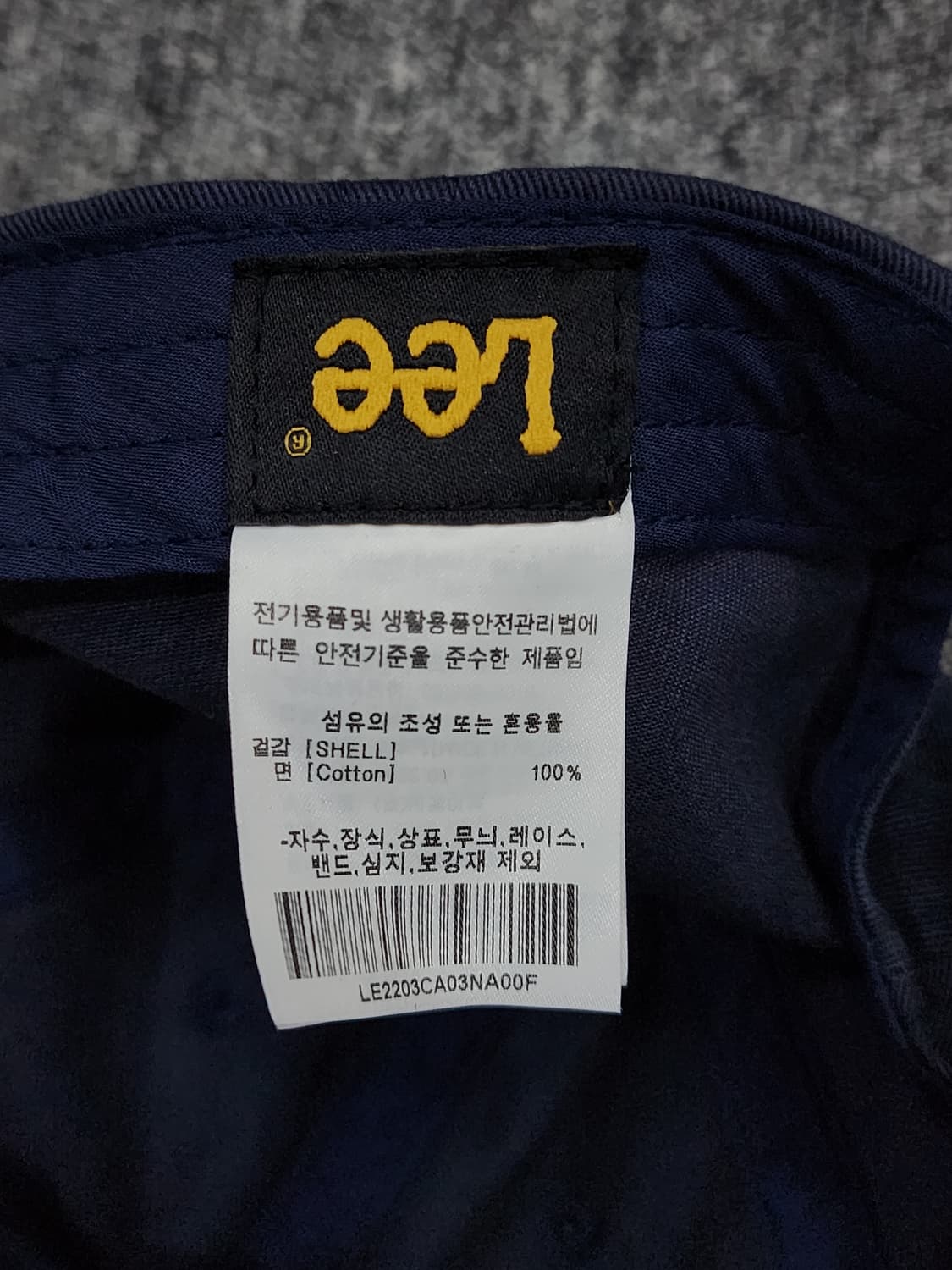 Lee 리 빈티지 로고 볼캡 모자 상품이미지9