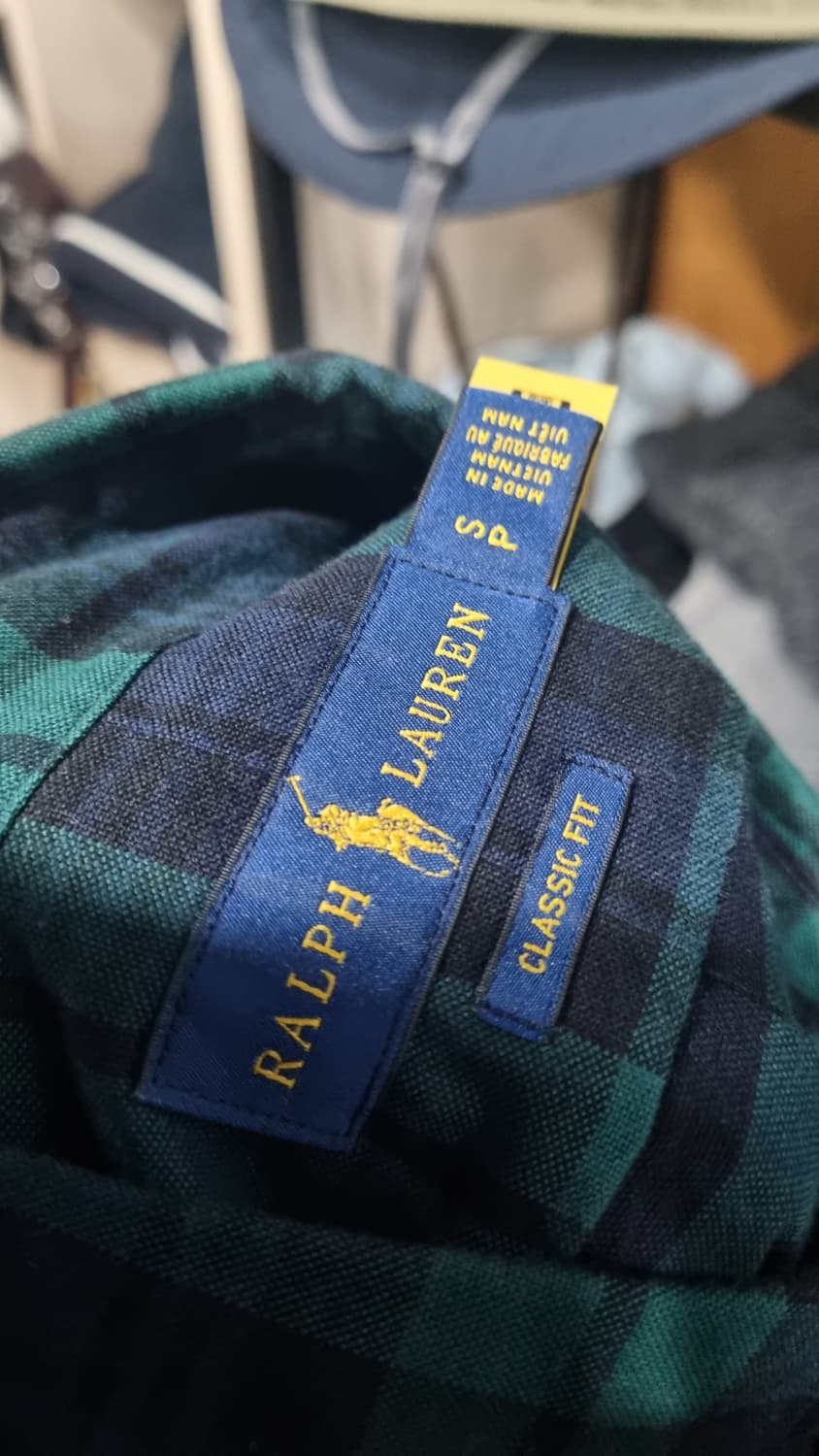 (Polo Ralph Lauren) 클래식핏 체크셔츠 95~100(표기s 상품이미지2