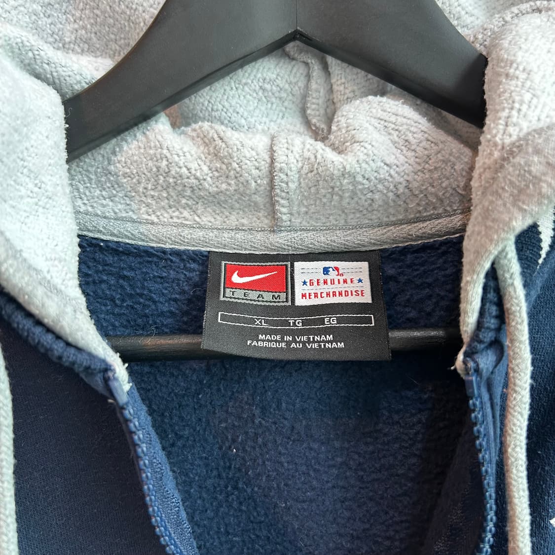 00s 나이키 뉴욕 양키즈 후드 집업 상품이미지5