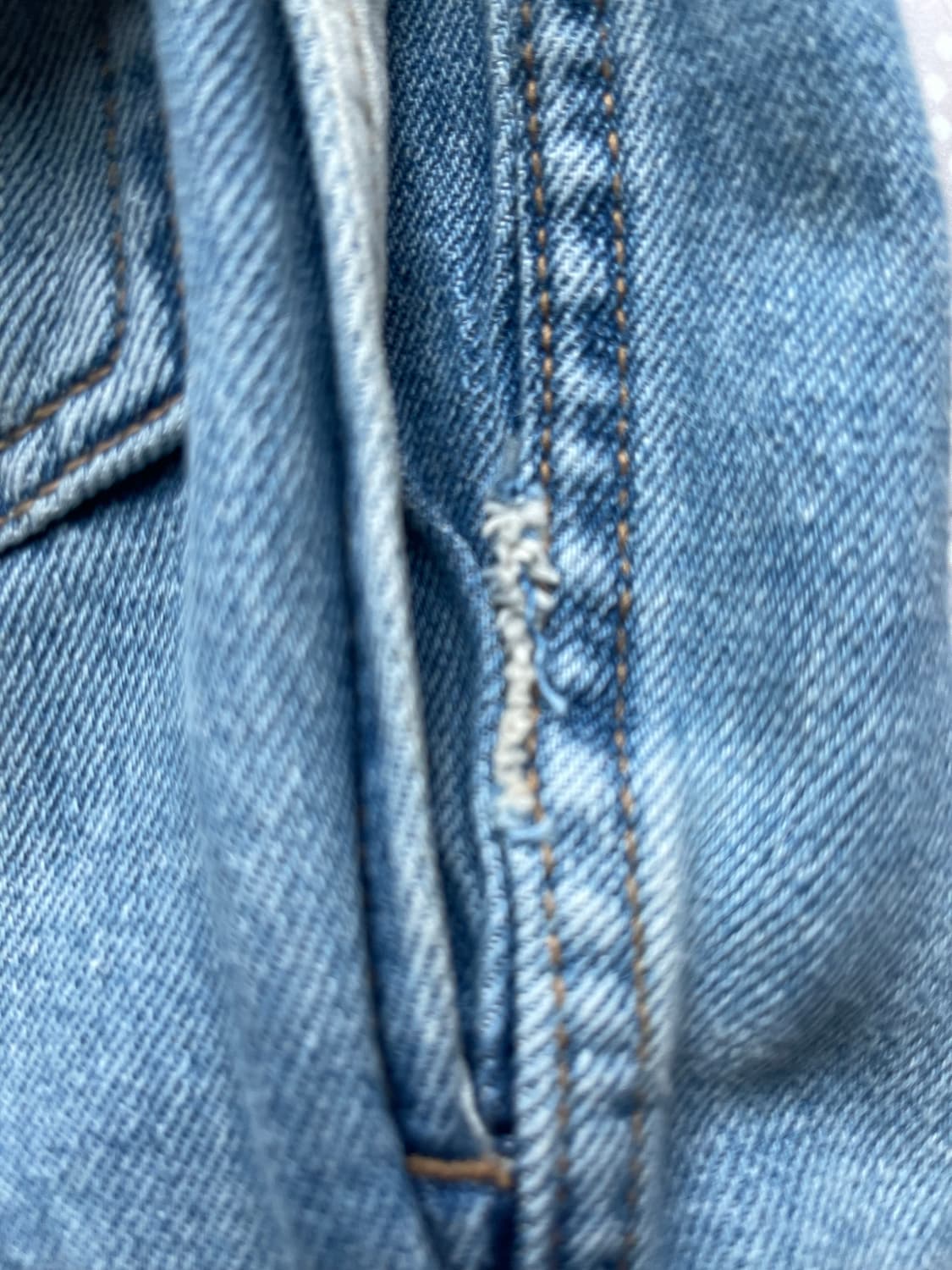 홀리선 리버티 데님자켓 라이트블루 상품이미지4