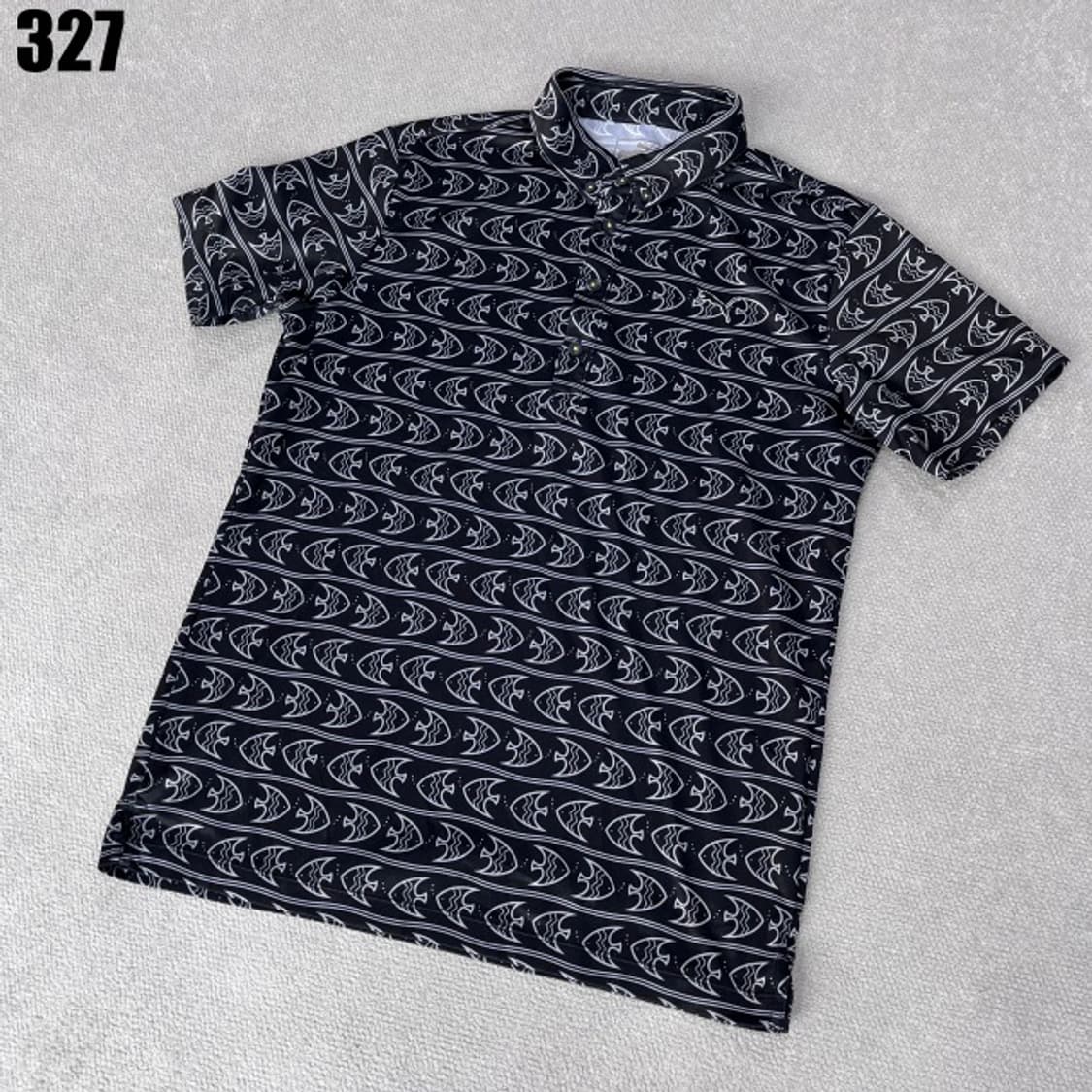 푸마 블랙 패턴 티셔츠  상품이미지1