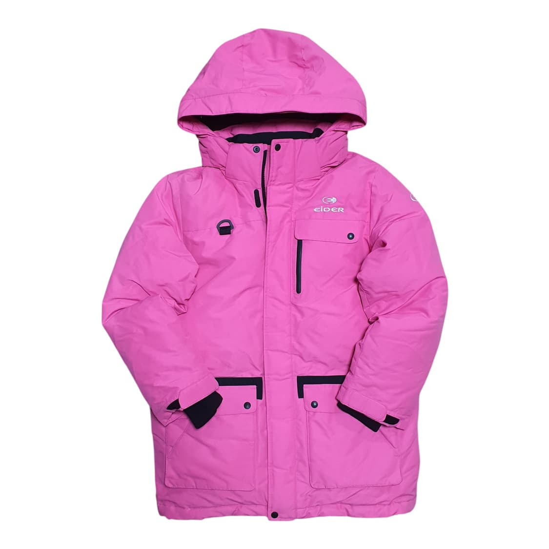 ✨ (바배) 아이더 핑크 덕다운 패딩 (150) 상품이미지1